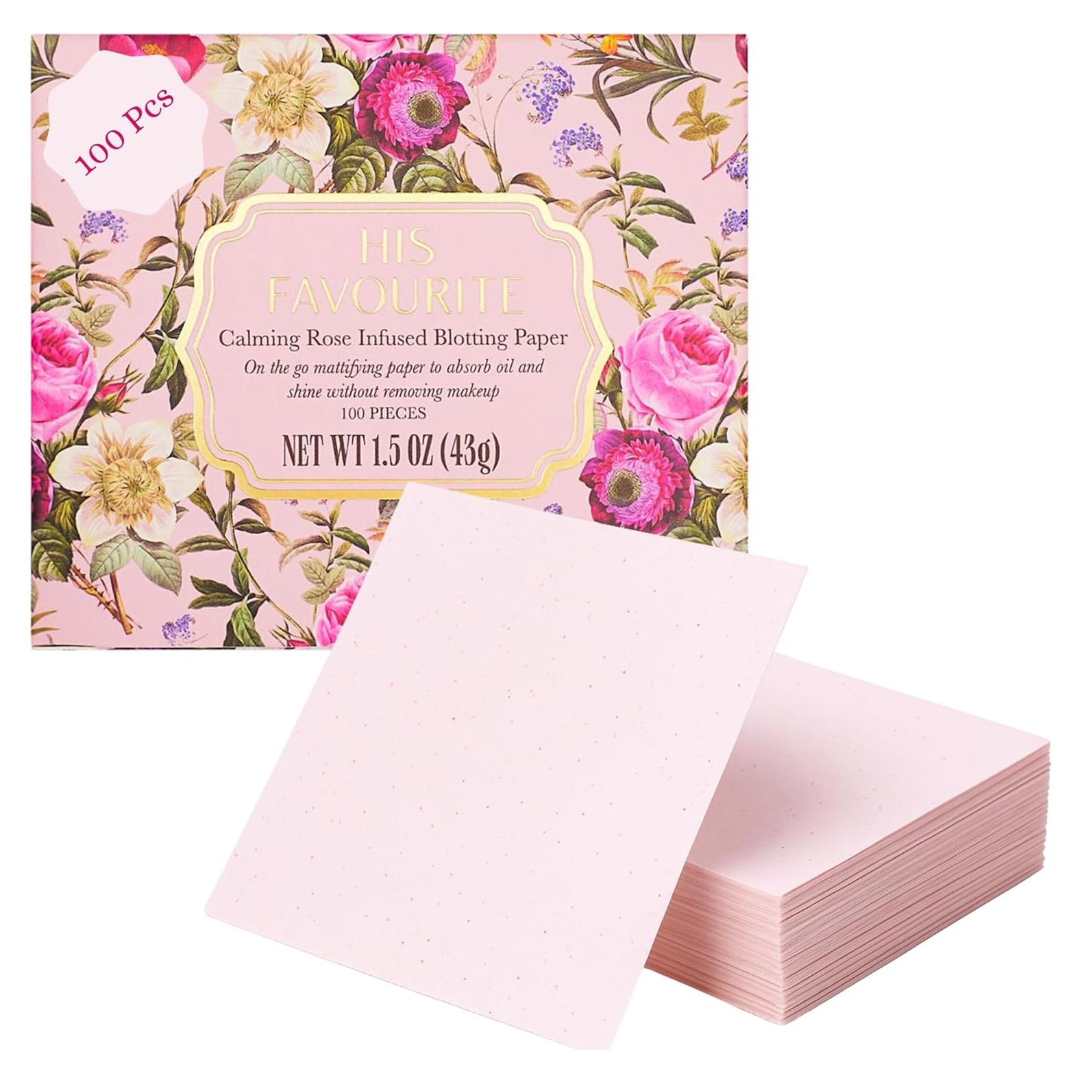 Hojas Absorbentes de Aceite HIS FAVOURITE - 100 Unidades