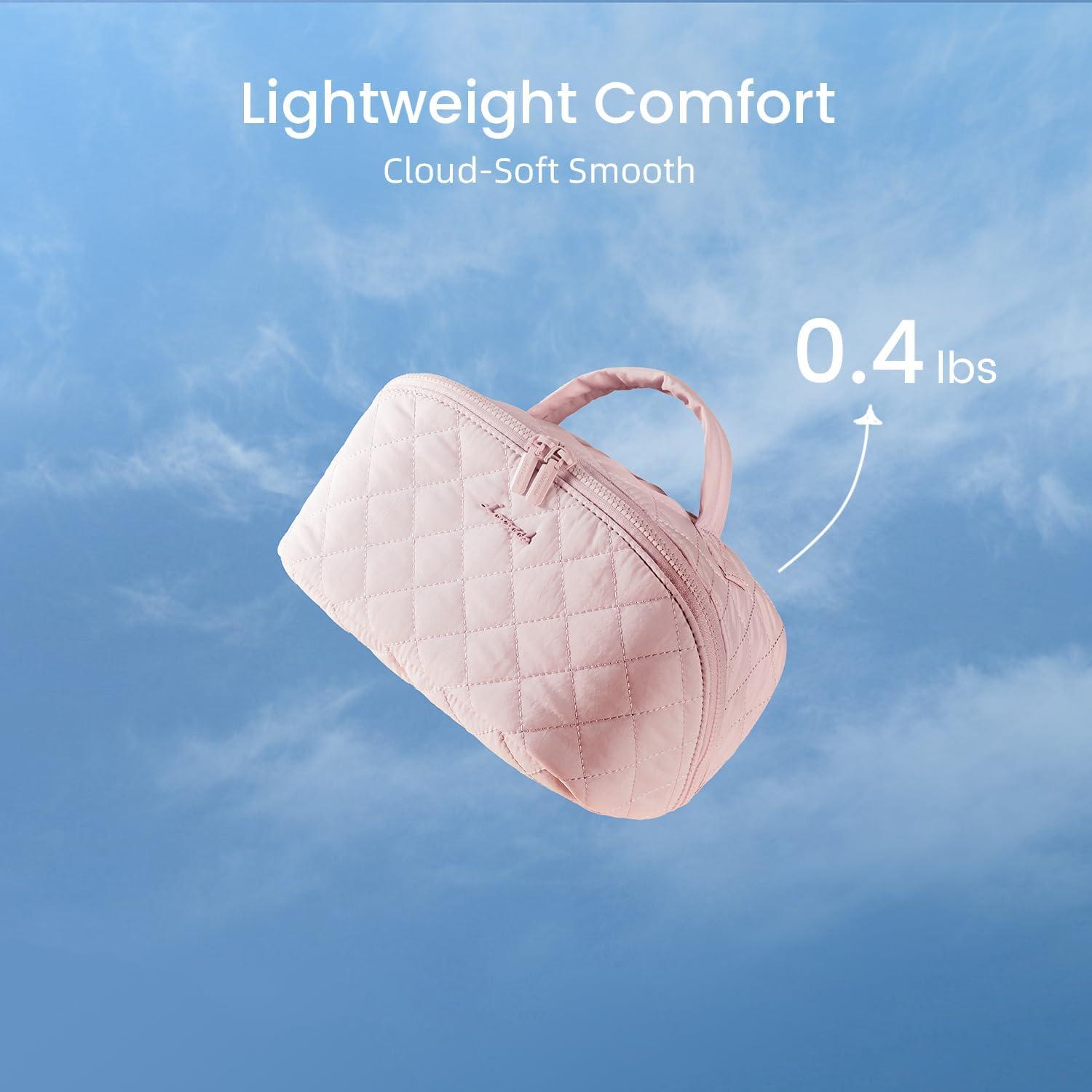 Bolsa de Maquillaje LOVEVOOK Rosa Set 2 Piezas Impermeable