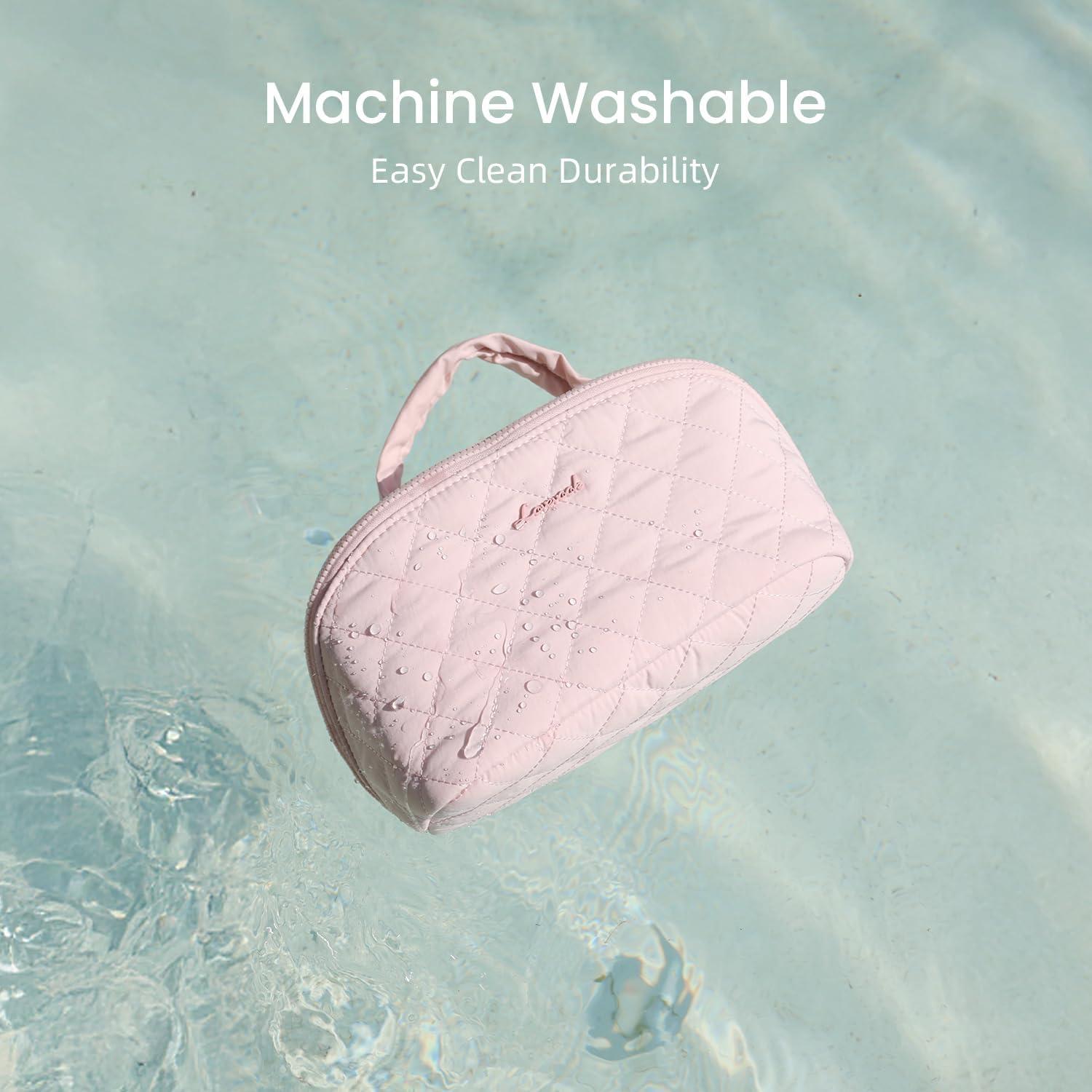 Bolsa de Maquillaje LOVEVOOK Rosa Set 2 Piezas Impermeable