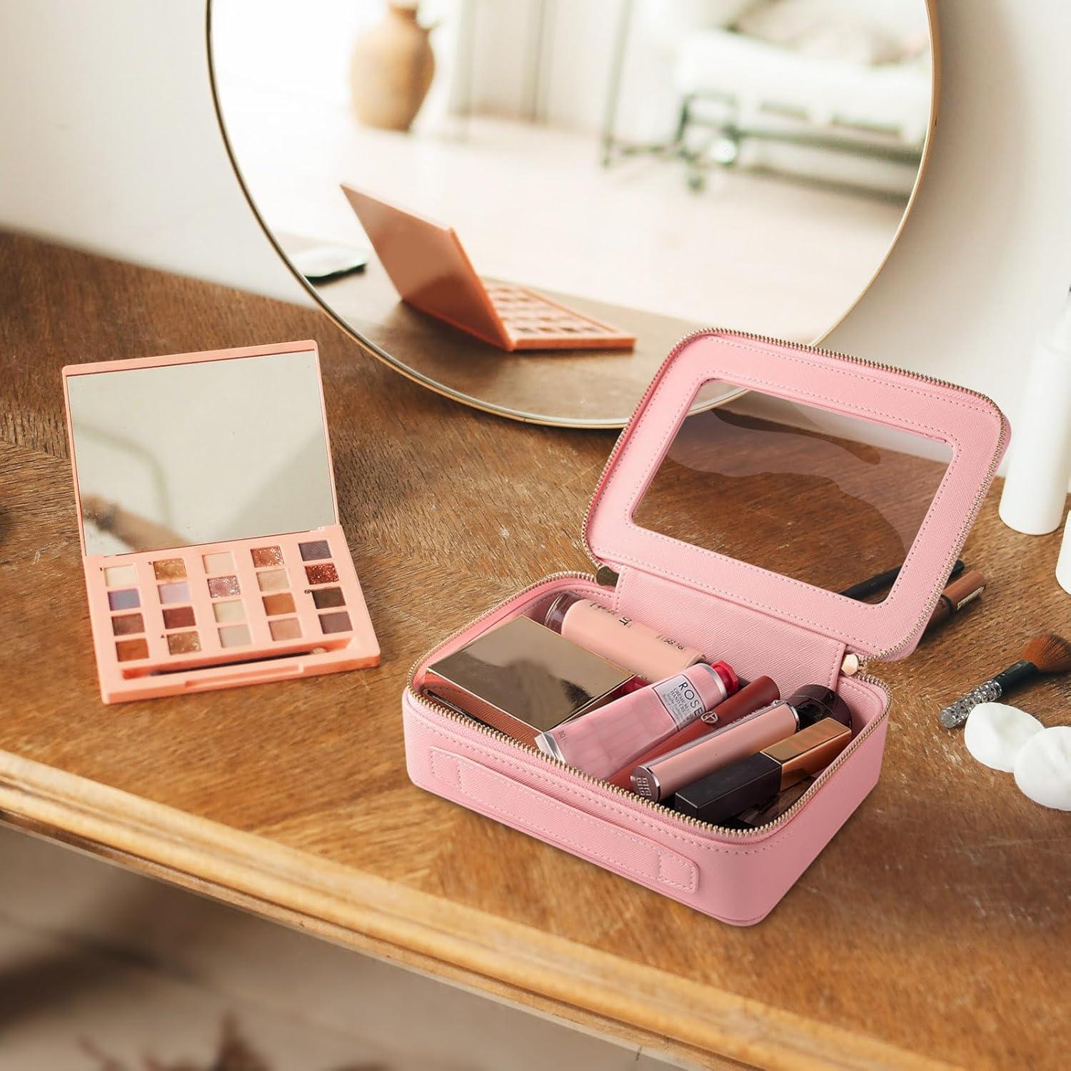 Organizador de Maquillaje Aveniee Rosa Grande Impermeable