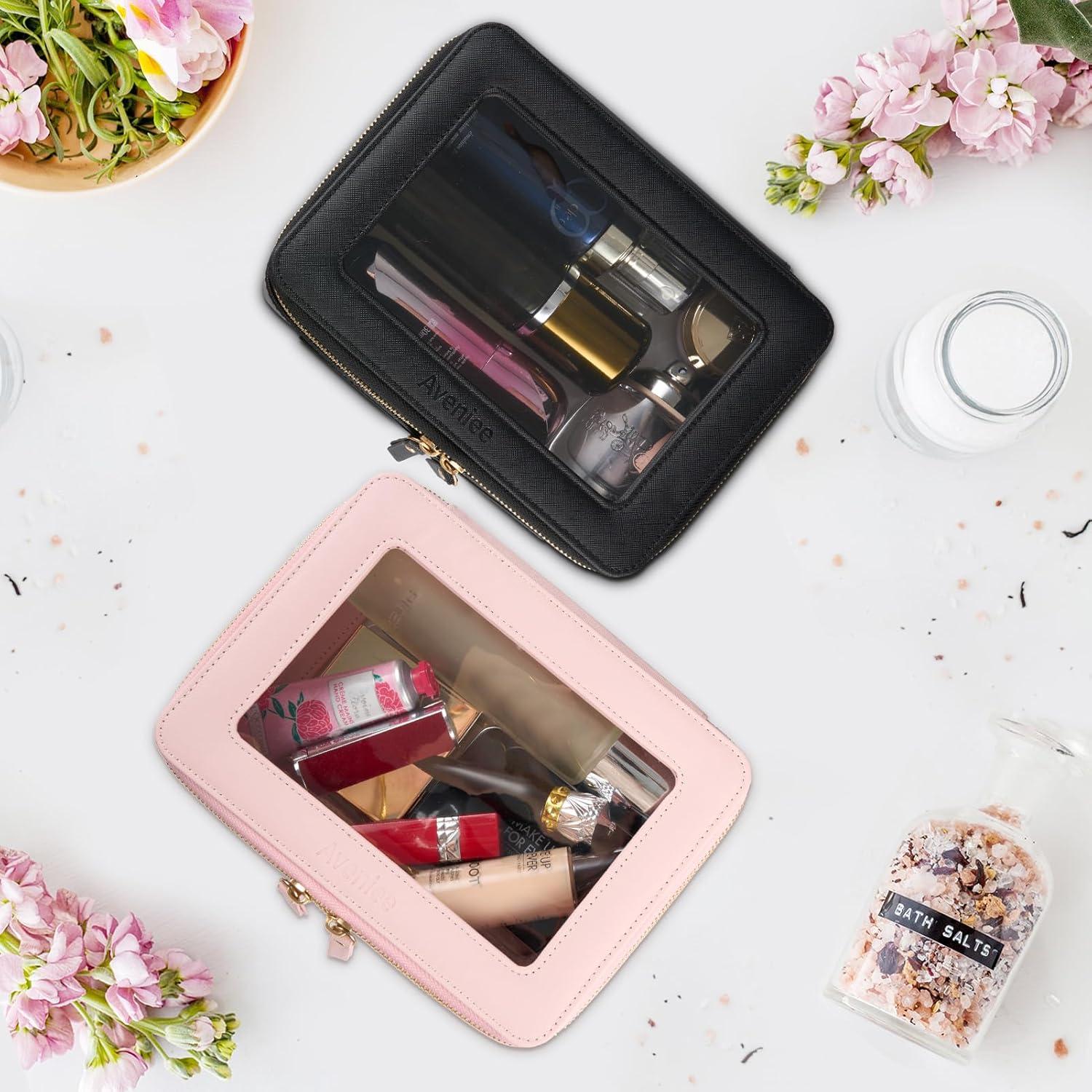 Organizador de Maquillaje Aveniee Rosa Grande Impermeable