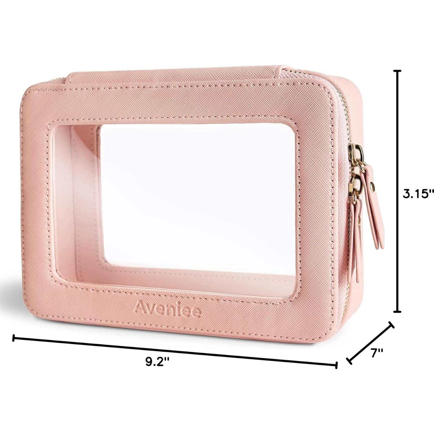 Organizador de Maquillaje Aveniee Rosa Grande Impermeable