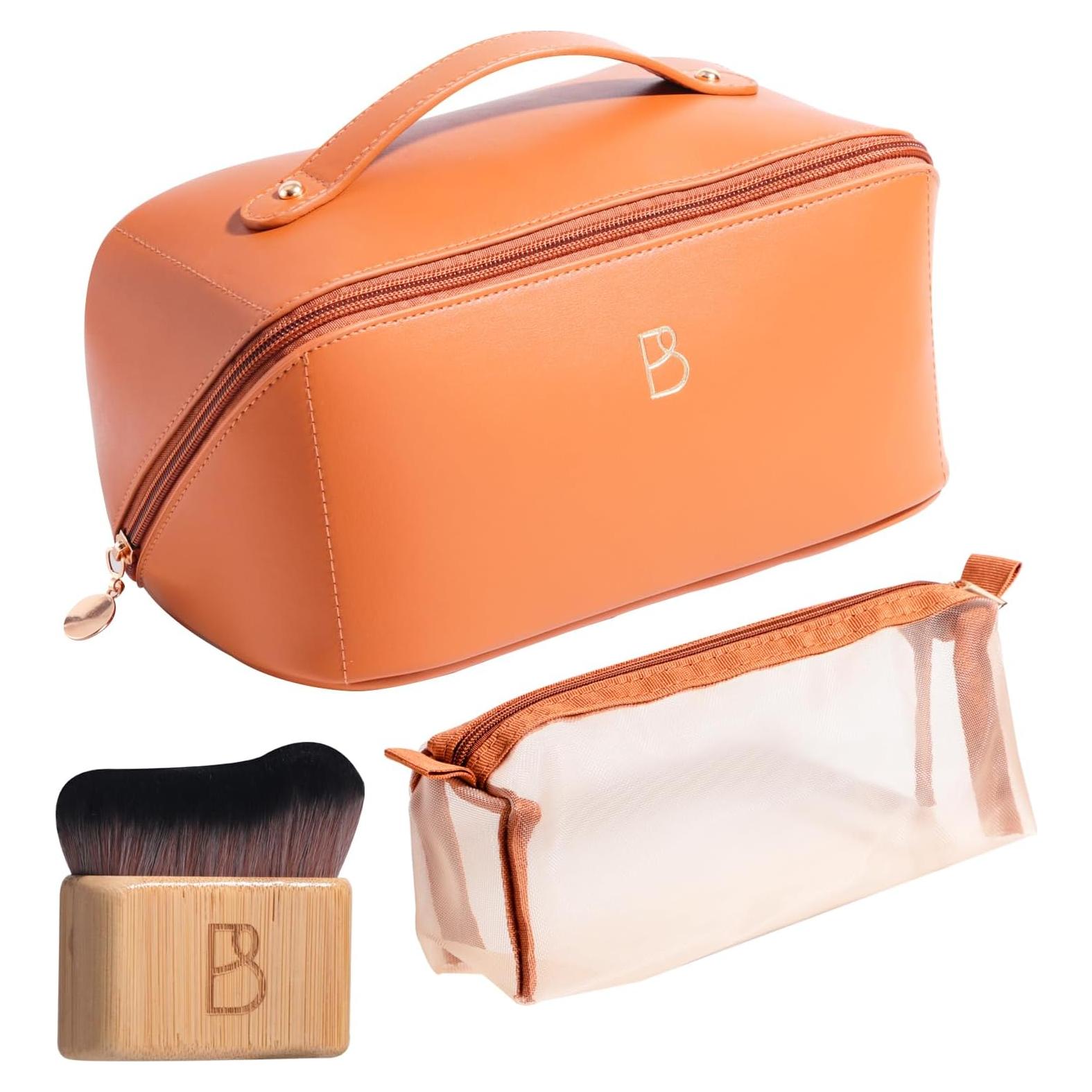 Bolsa de Maquillaje de Viaje BS-MALL 23.4x10.5x12.7cm