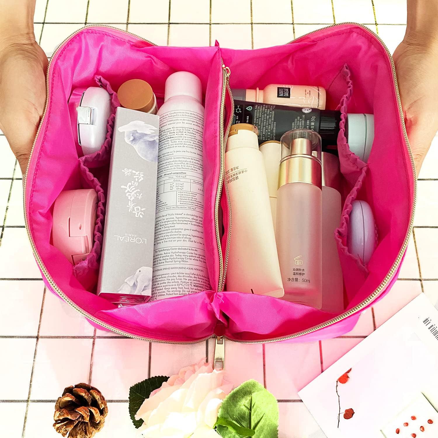 Bolsa de Maquillaje Stoney Clover de Nylon Rosa 28x13x13 cm