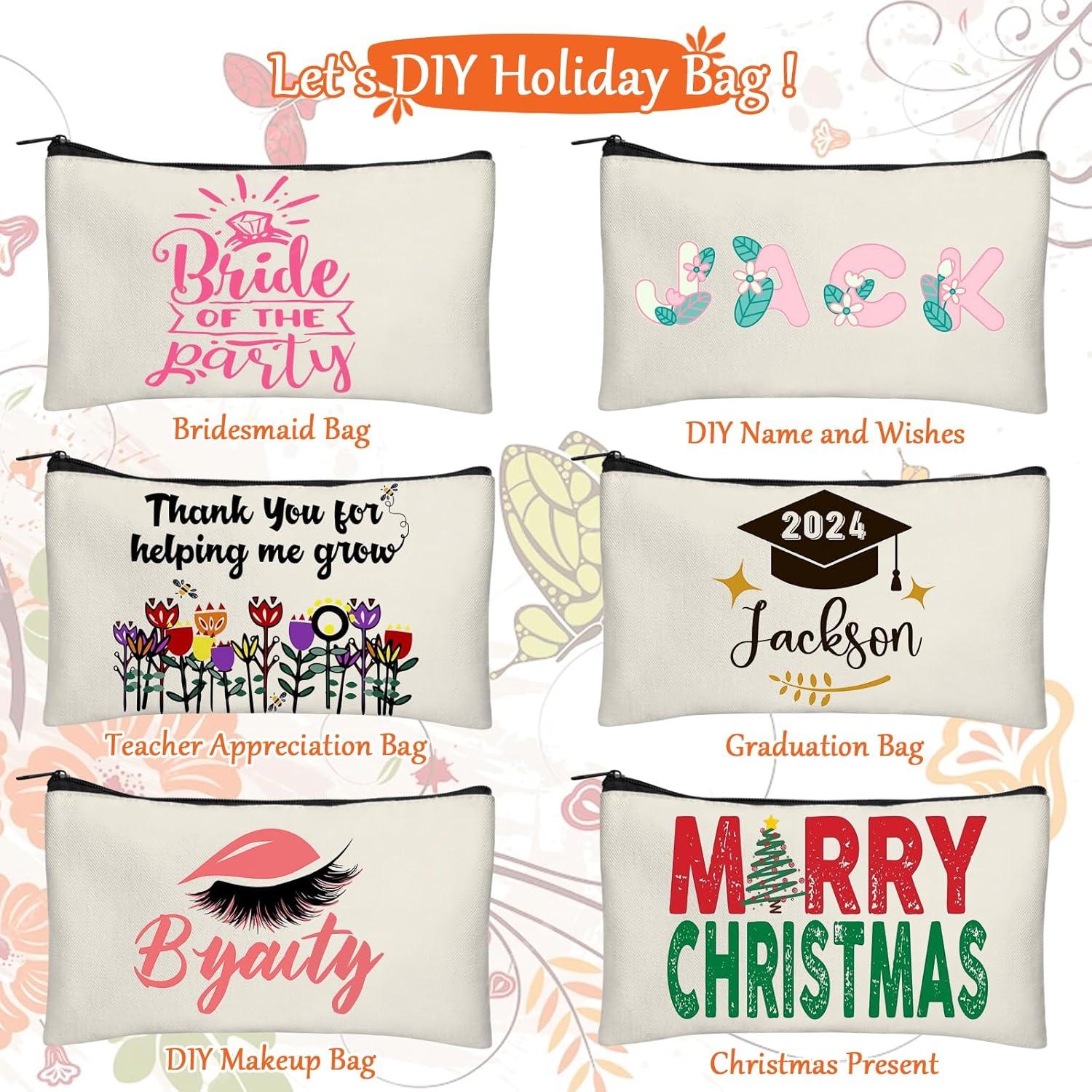 Estuche de Lápiz de Lienzo Legigo 10 Piezas 21.1x12.7cm