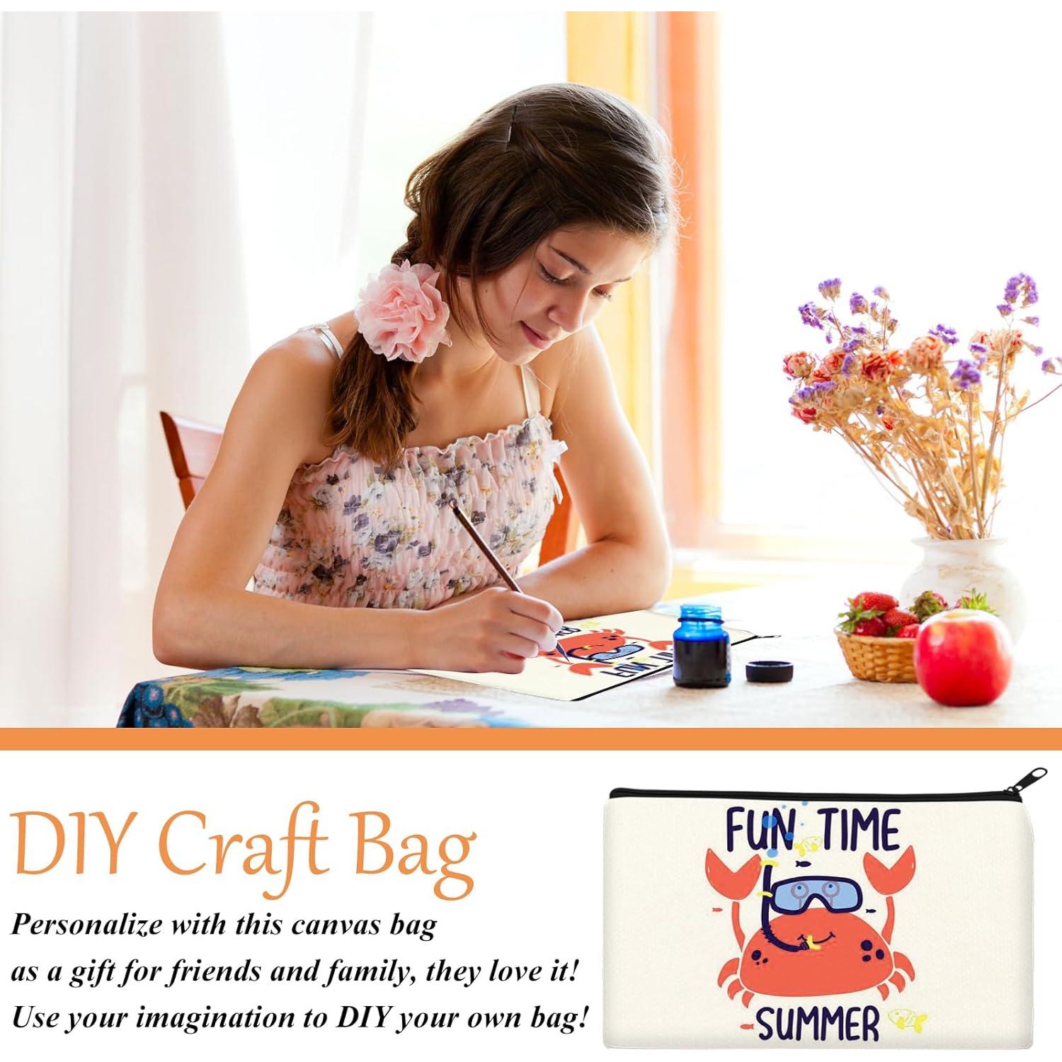 Estuche de Lápiz de Lienzo Legigo 10 Piezas 21.1x12.7cm