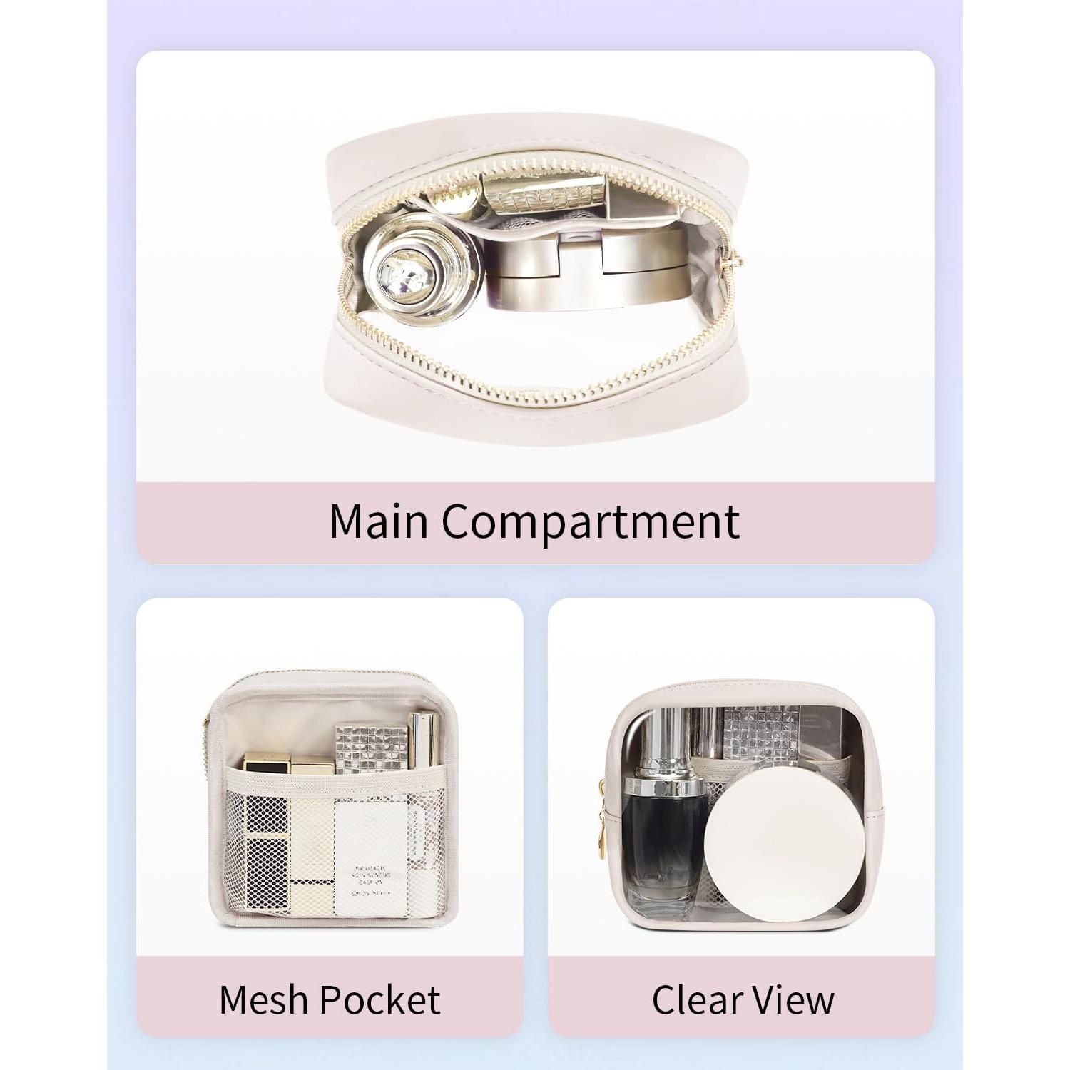 Bolsa de Maquillaje Transparente Wandering Nature Mini 15x4.8cm