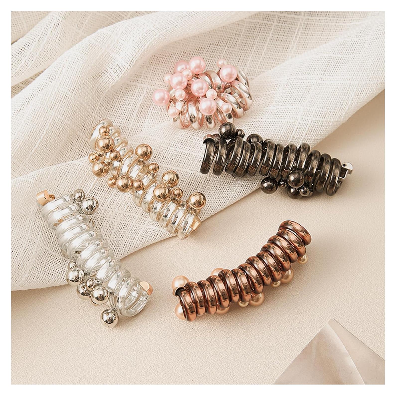 Gomas de Cabello Espirales Sleepy Tie 5Pcs Sin Daño