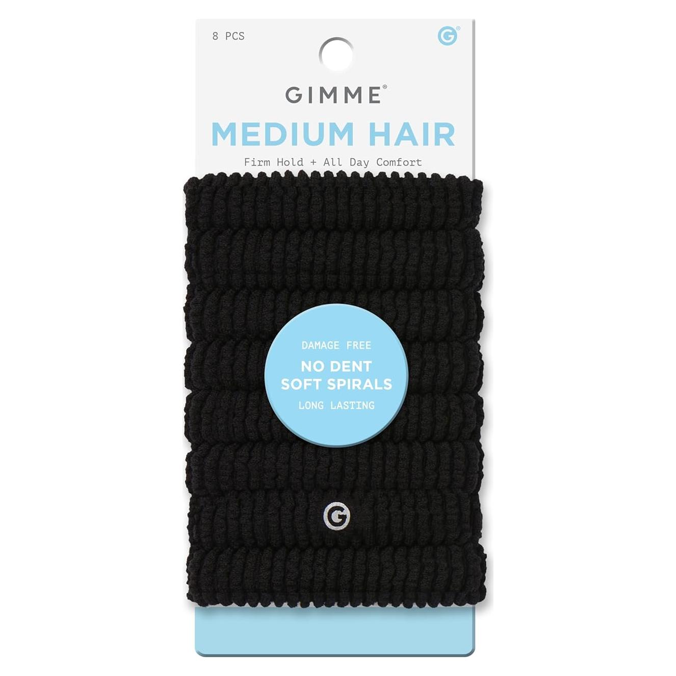 Bandas de Cabello Espiral Gimme Beauty - Paquete de 8 Unidades
