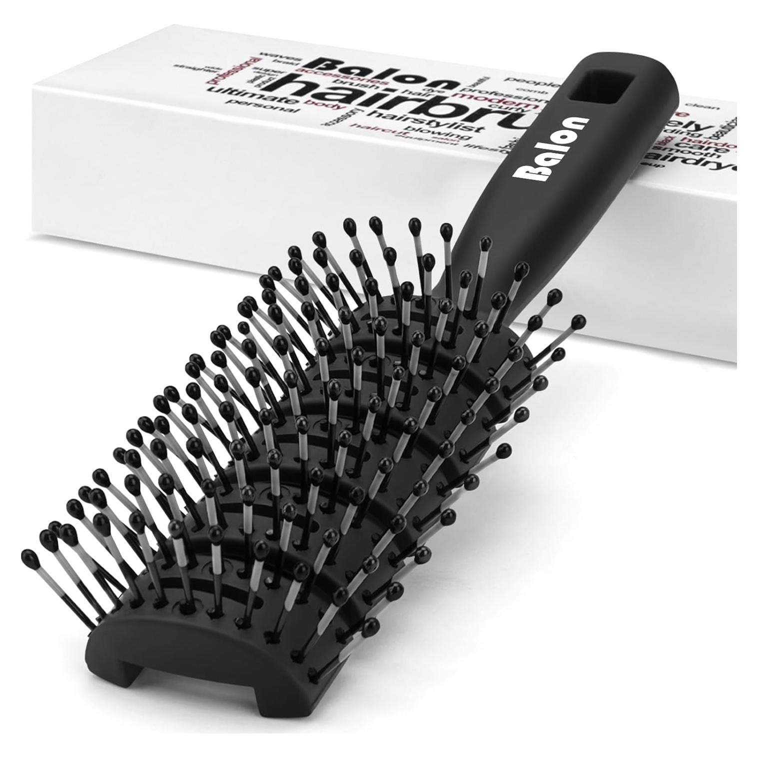 Cepillo Desenredante Balon para Todo Tipo de Cabello 21.7cm