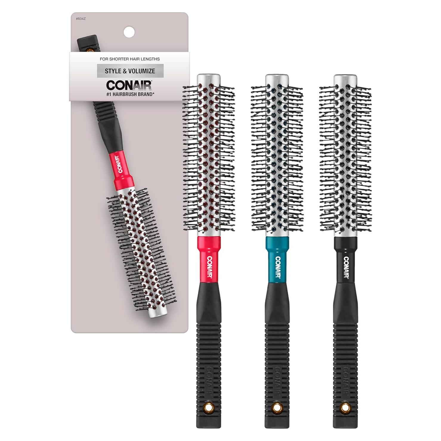 Cepillo Redondo Metálico Conair 12 Filas - Secado Rápido