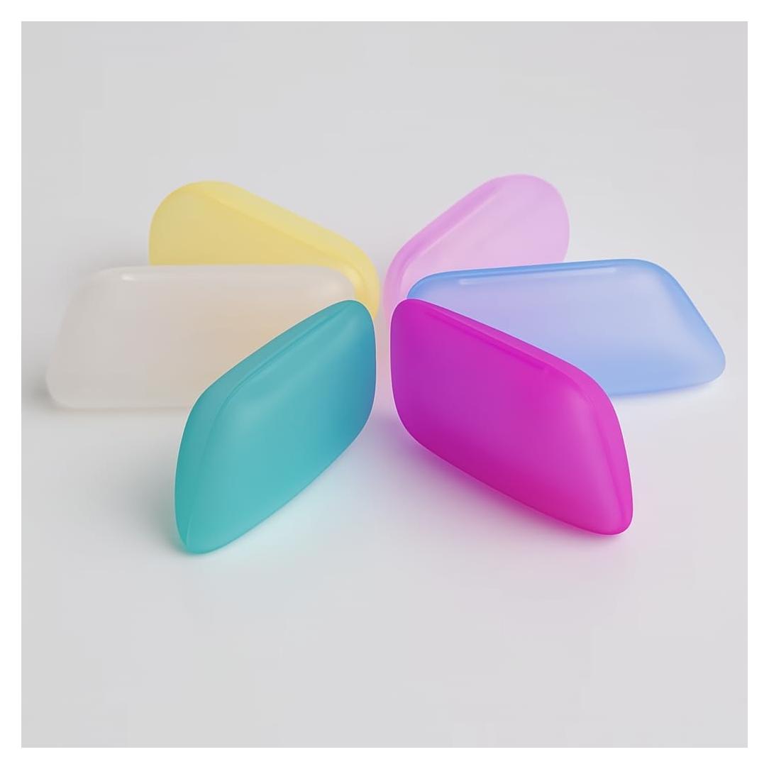 Funda de Viaje para Cepillo de Dientes Genérico - 4 Piezas Silicona