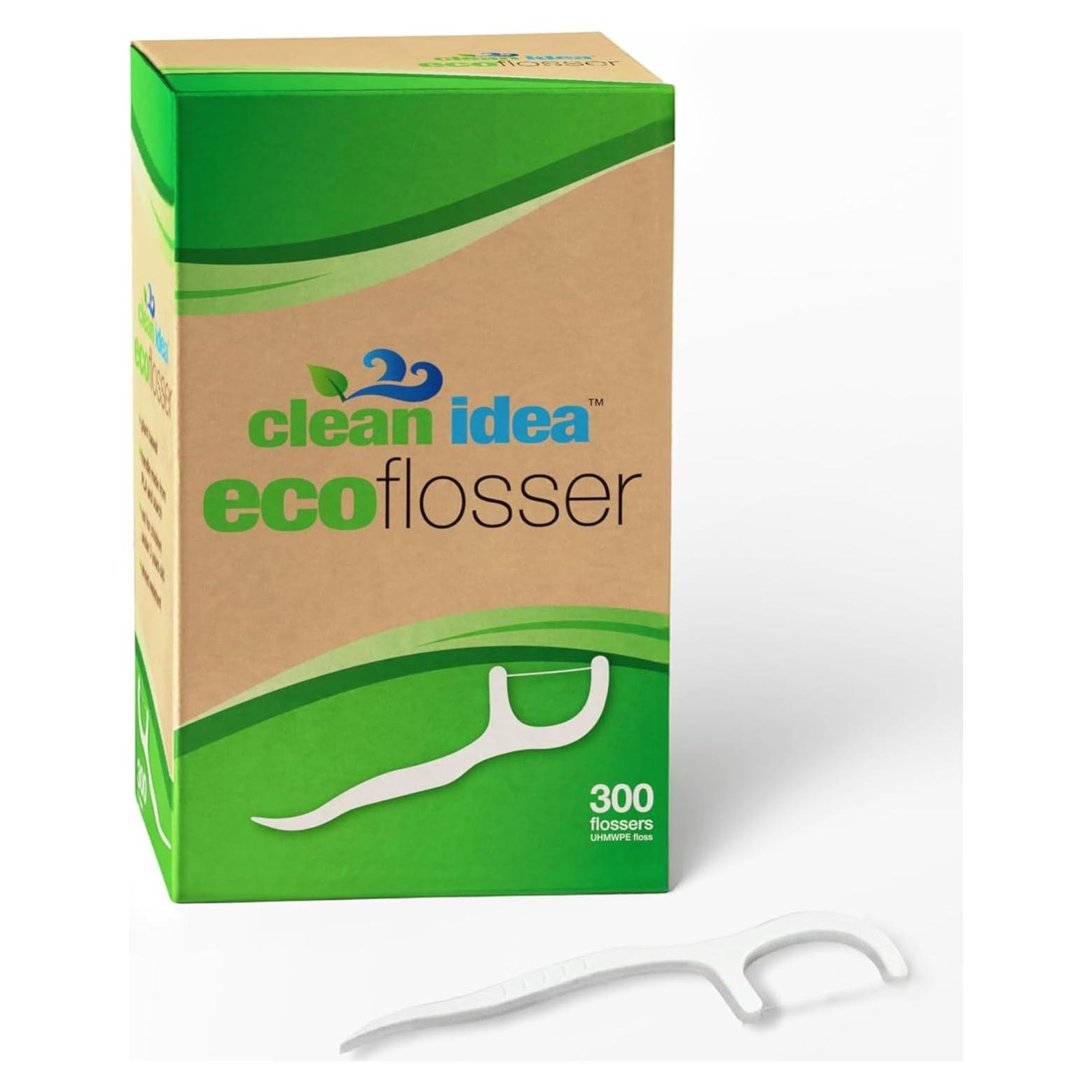 Hilo Dental Ecológico Clean Idea 300 Unidades Suave
