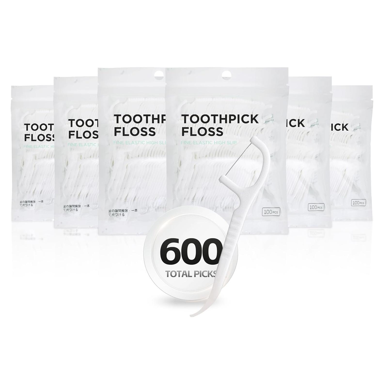 600 Palillos Dentales Profesionales TUFFLOSS - Cuidado Dental