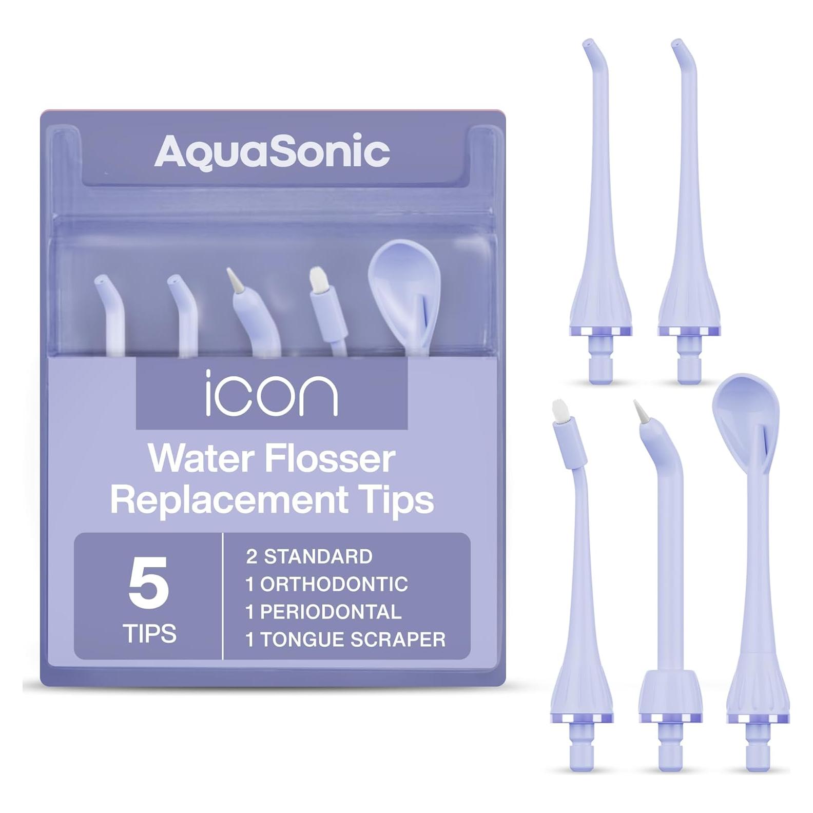 Consejos de Reemplazo AquaSonic Icon - 5 Piezas para Irrigador