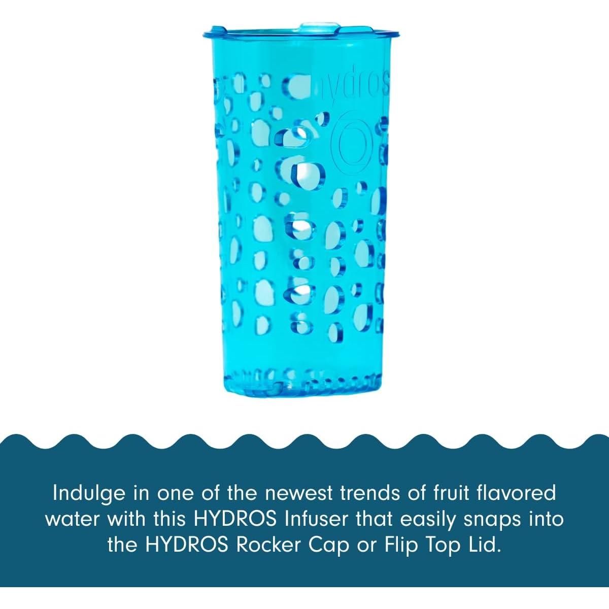 Infusor de Frutas Hydros Azul para Botellas y Jarras