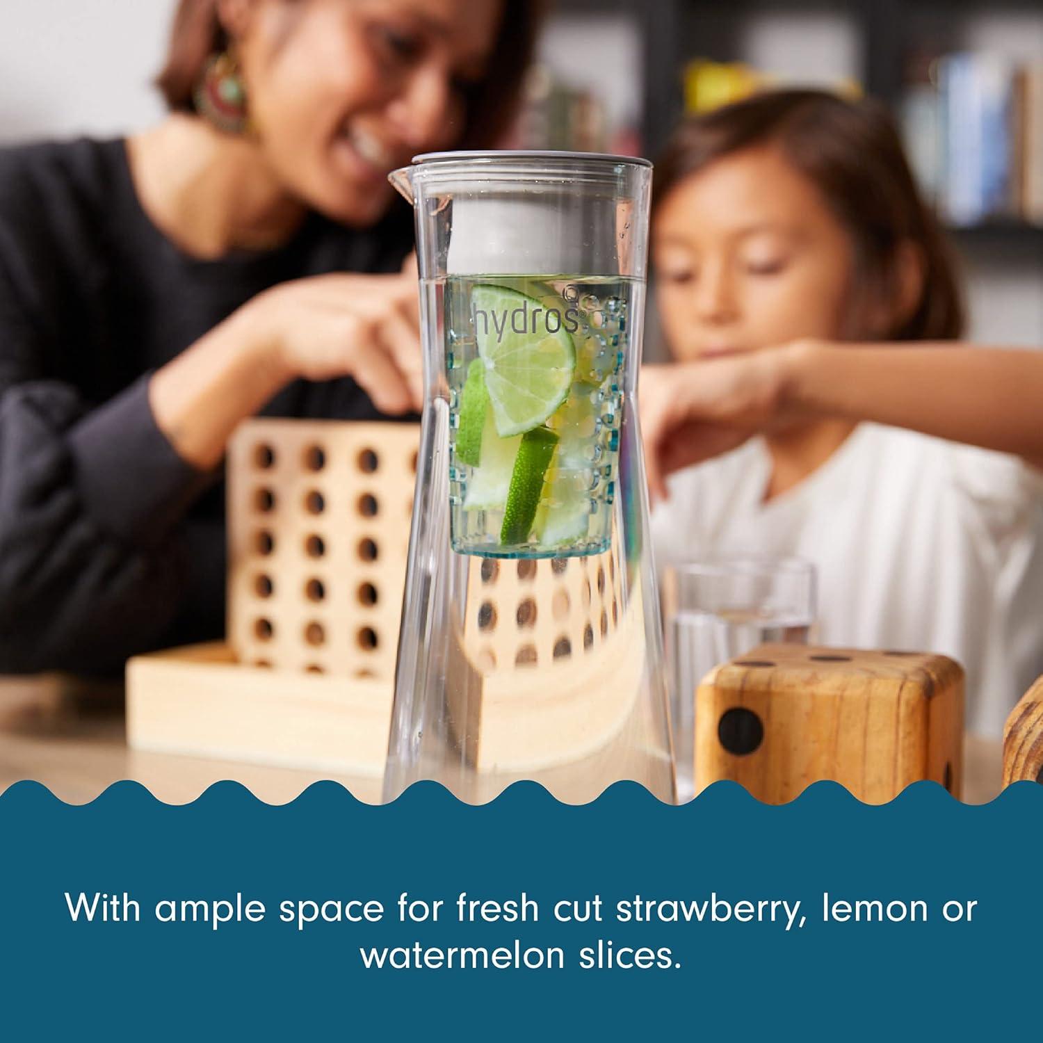 Infusor de Frutas Hydros Azul para Botellas y Jarras