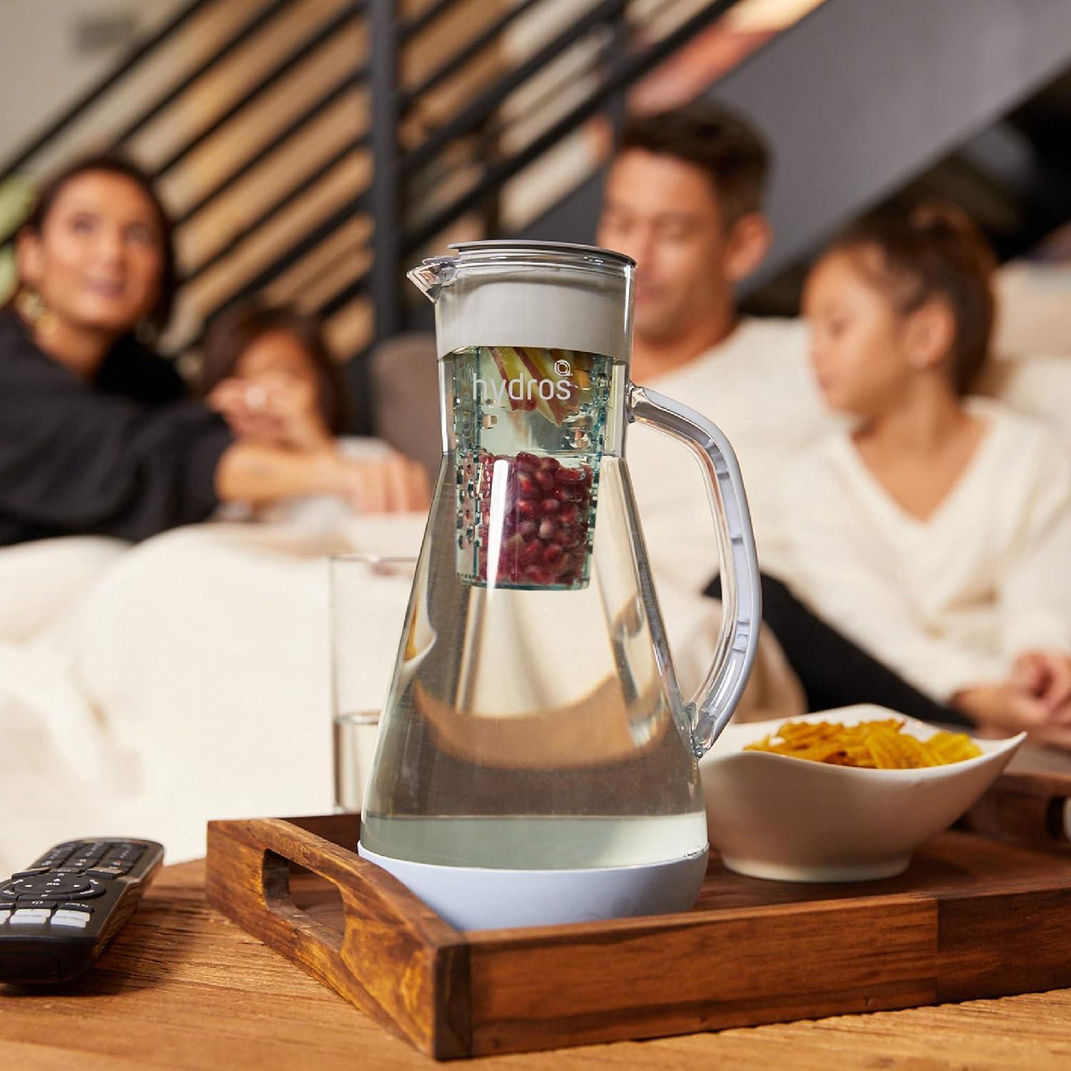 Infusor de Frutas Hydros Azul para Botellas y Jarras