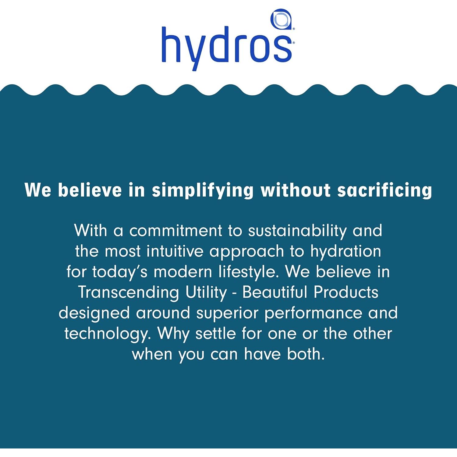 Infusor de Frutas Hydros Azul para Botellas y Jarras