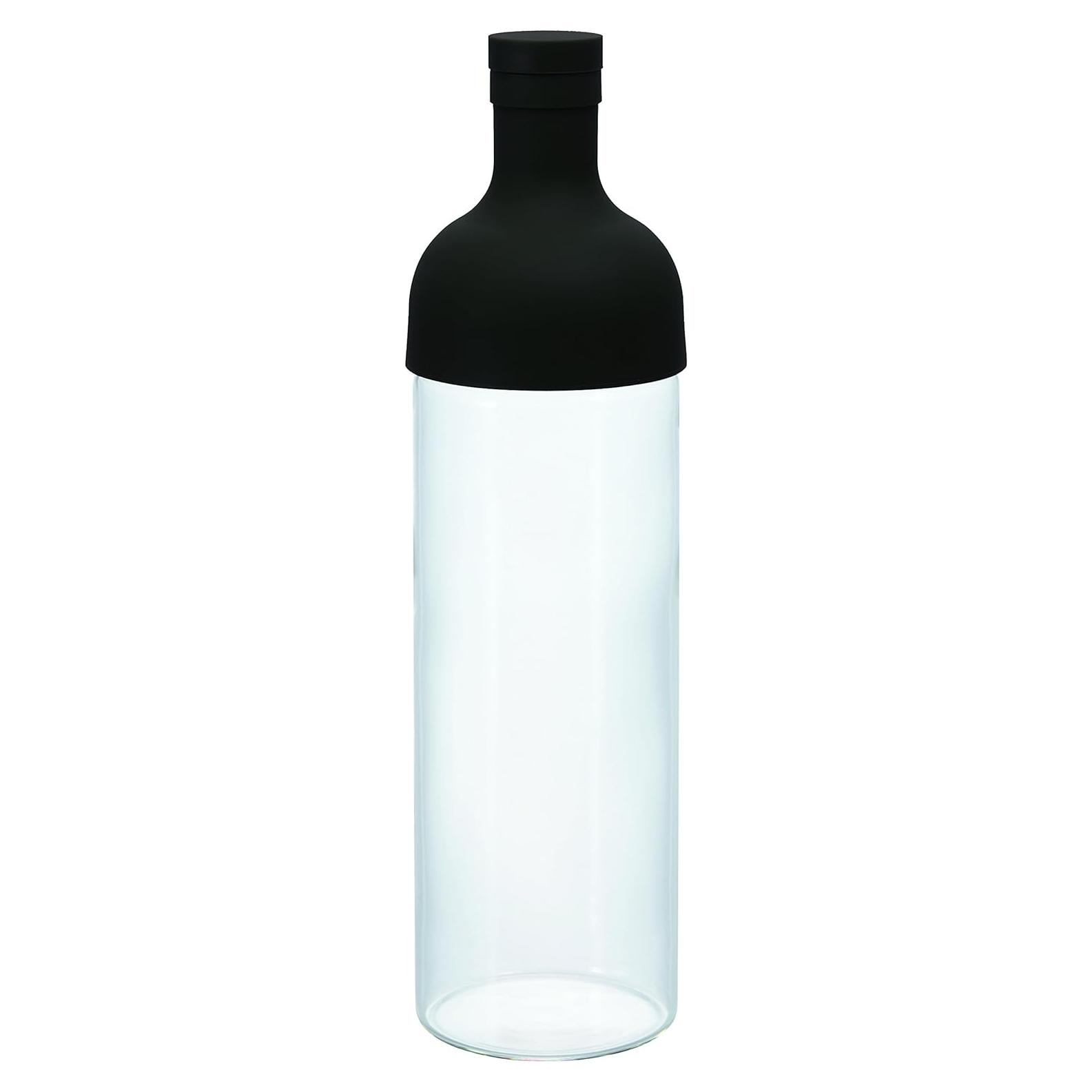Botella de Té Frío Hario Filtro-In 750ml Vidrio Negro