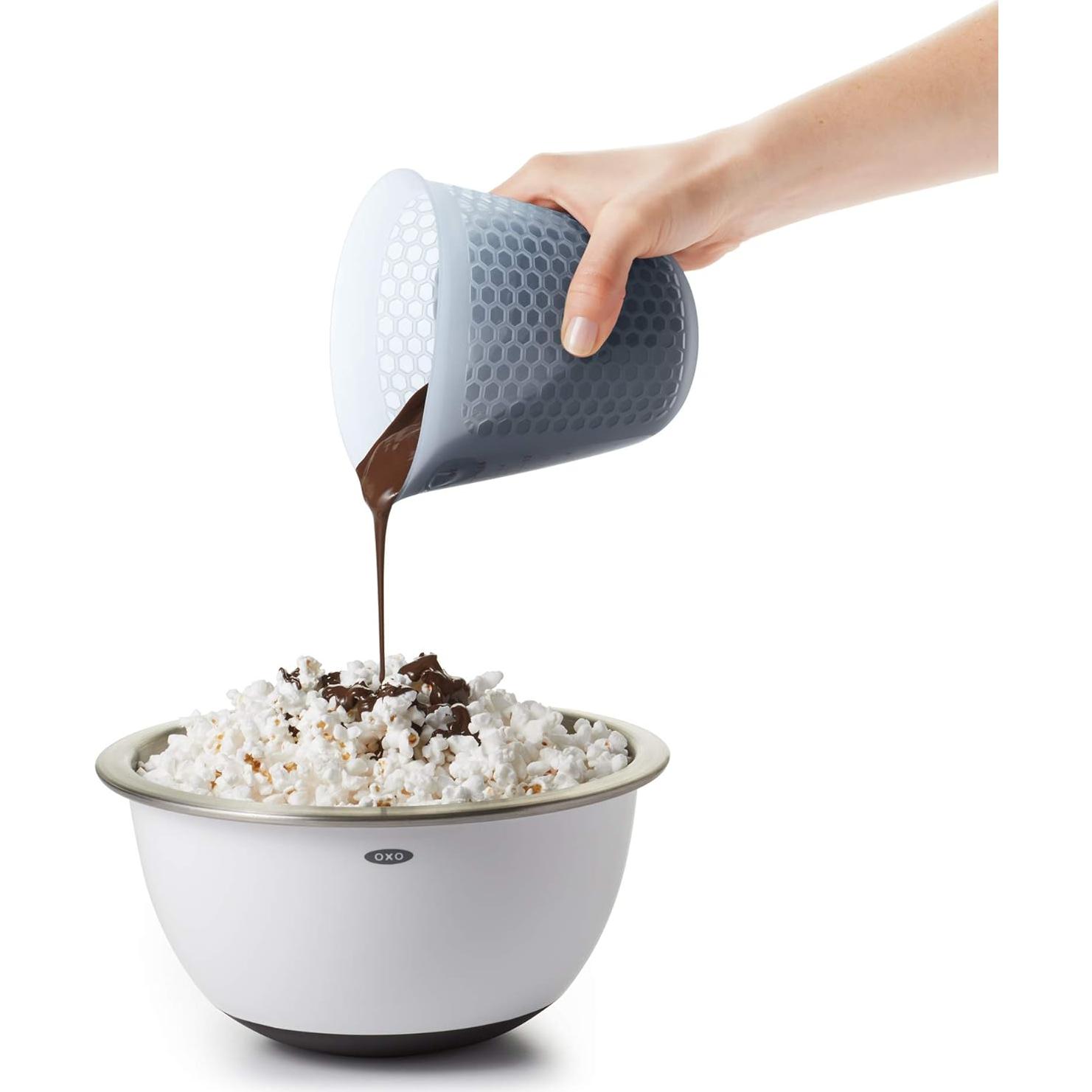 Taza Medidora de Silicona OXO 2 Tazas Transparente