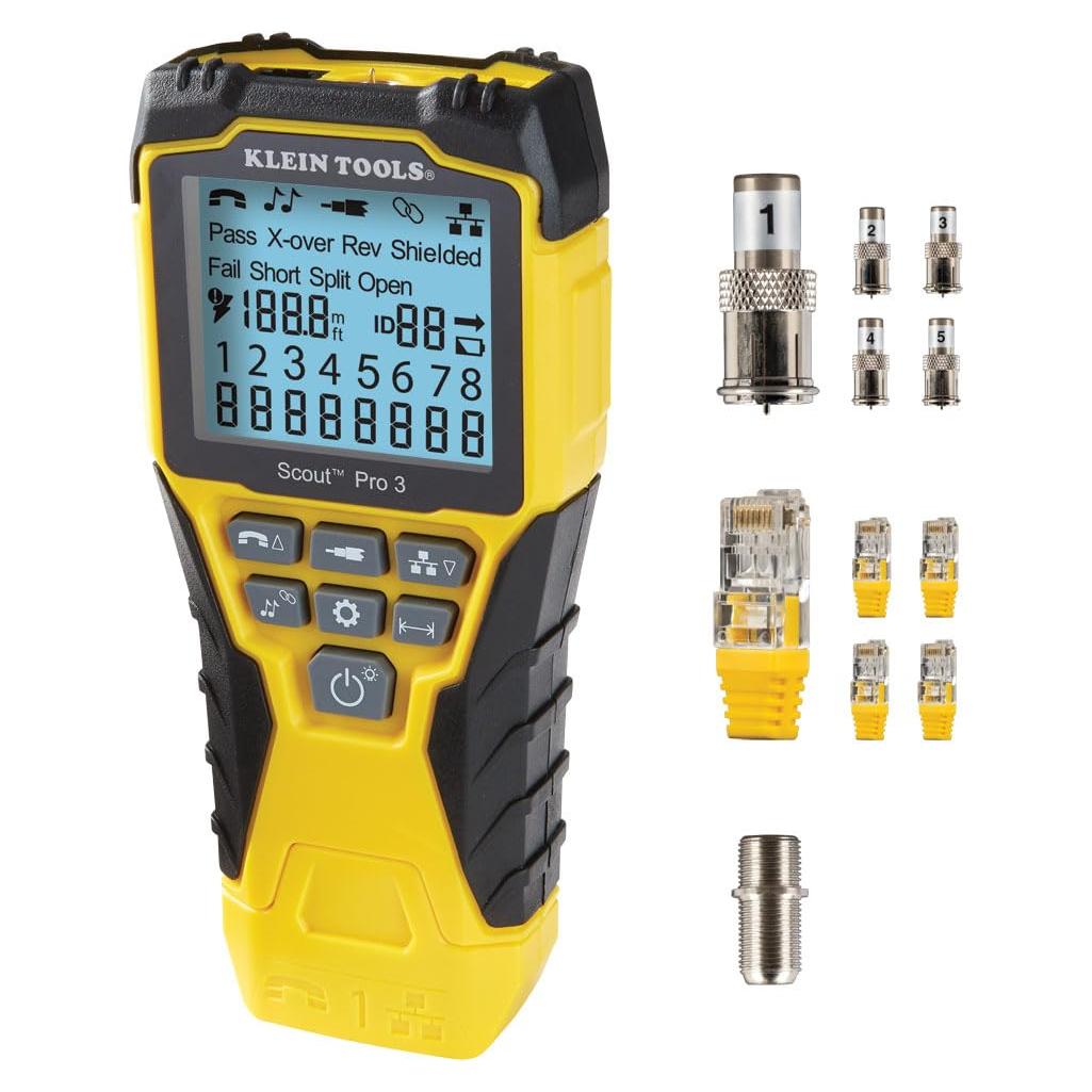 Kit de Prueba de Cables Klein Tools VDV501-851 con 5 Remotos