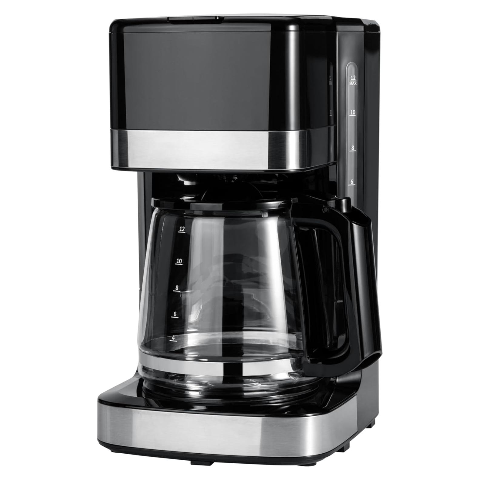 Cafetera de Goteo Amazon Basics 12 Tazas Apagado Automático