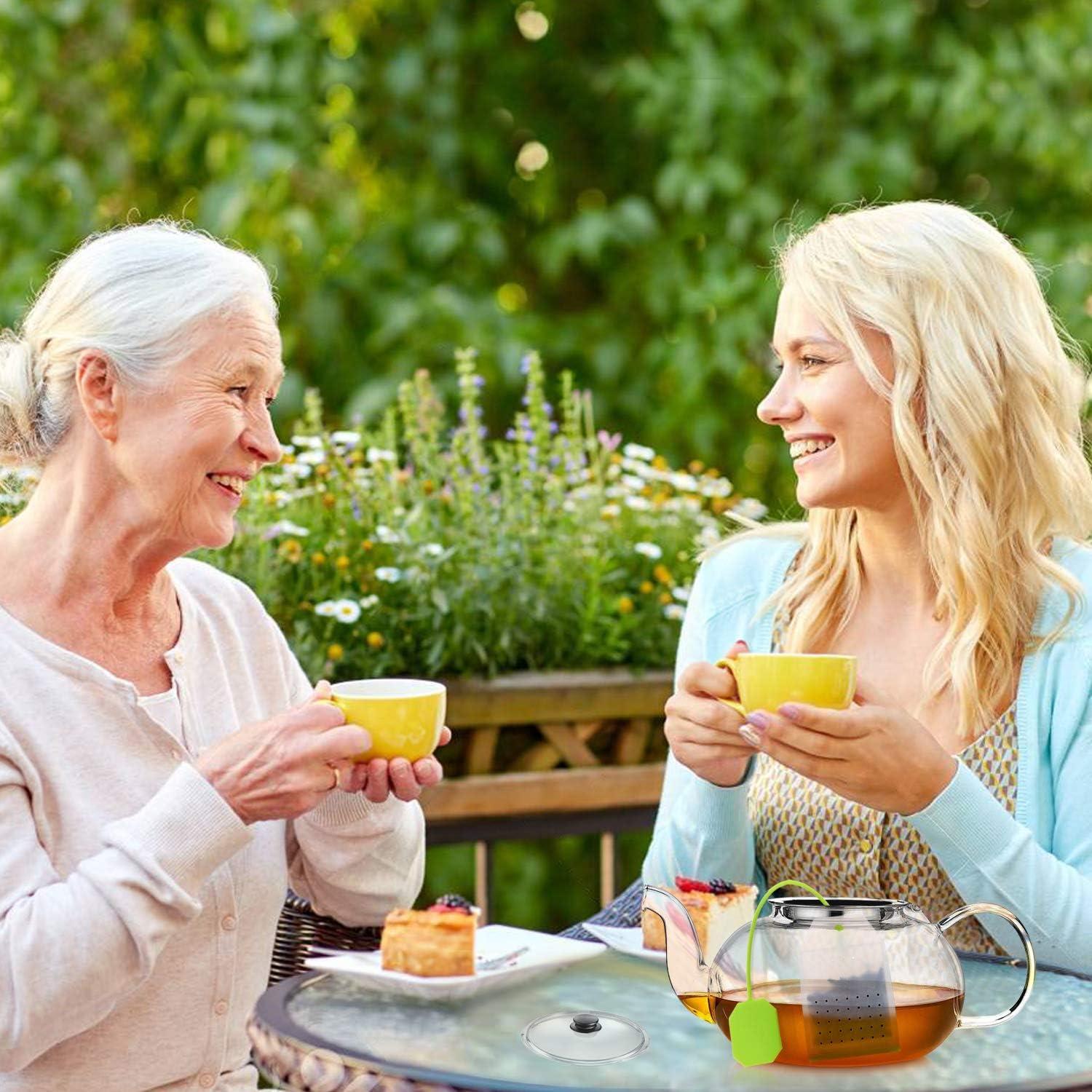 Infusor de Té de Silicona Ecurfu - Paquete de 4 Reutilizables