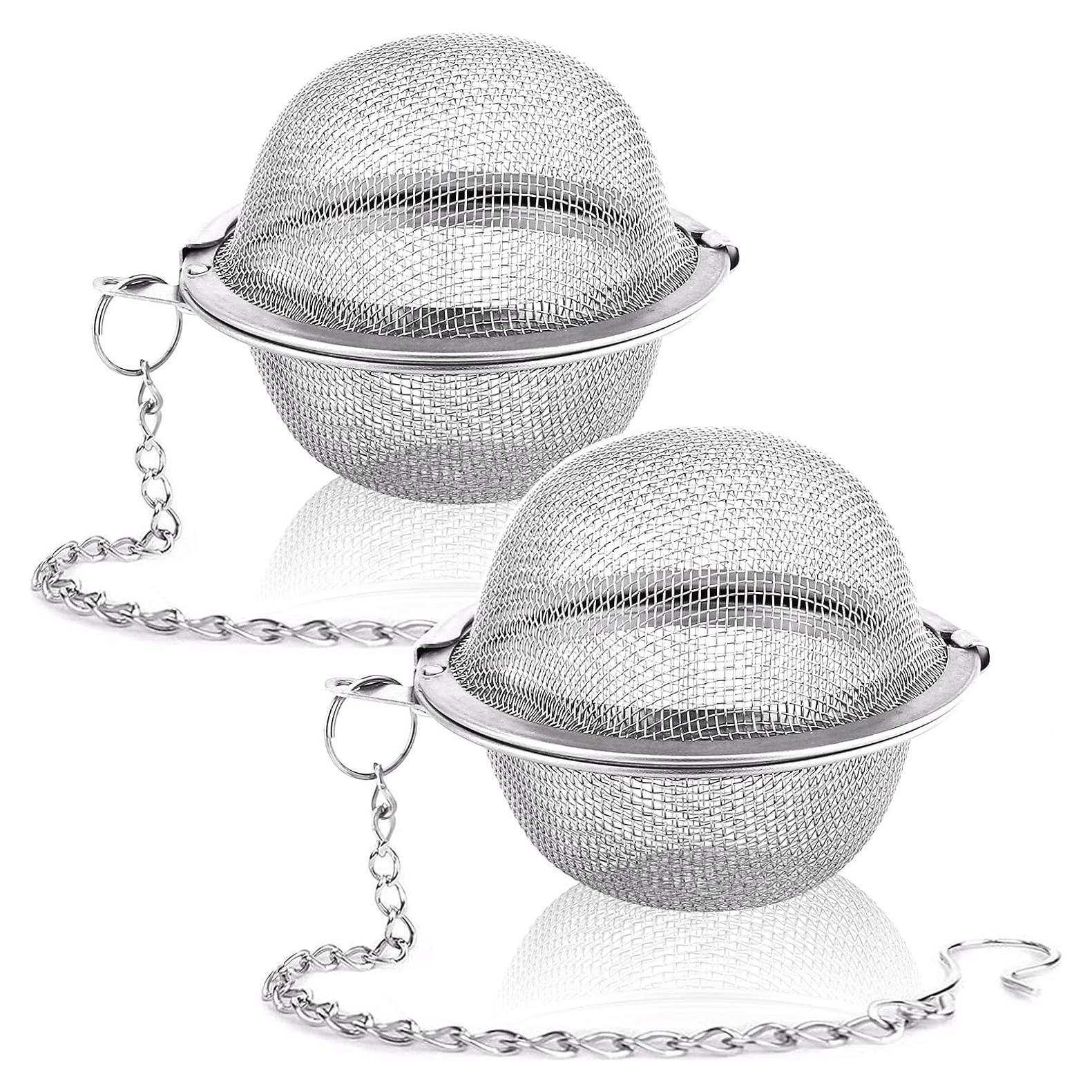 Infusor de Té de Acero Inoxidable Siasky - 2 Piezas 5.3 cm