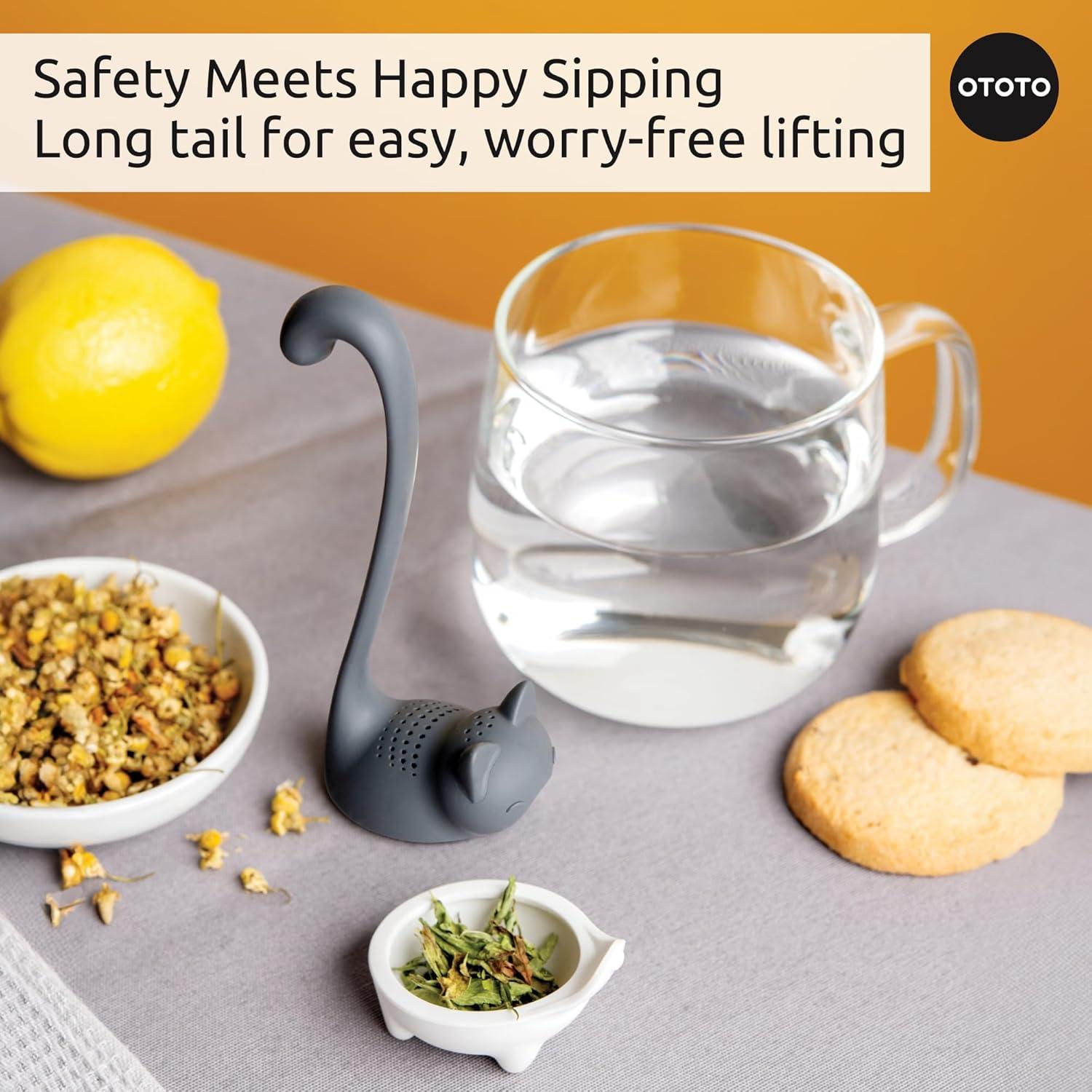 Infusor de Té de Silicona OTOTO Louie - Colador de Hojas Sueltas