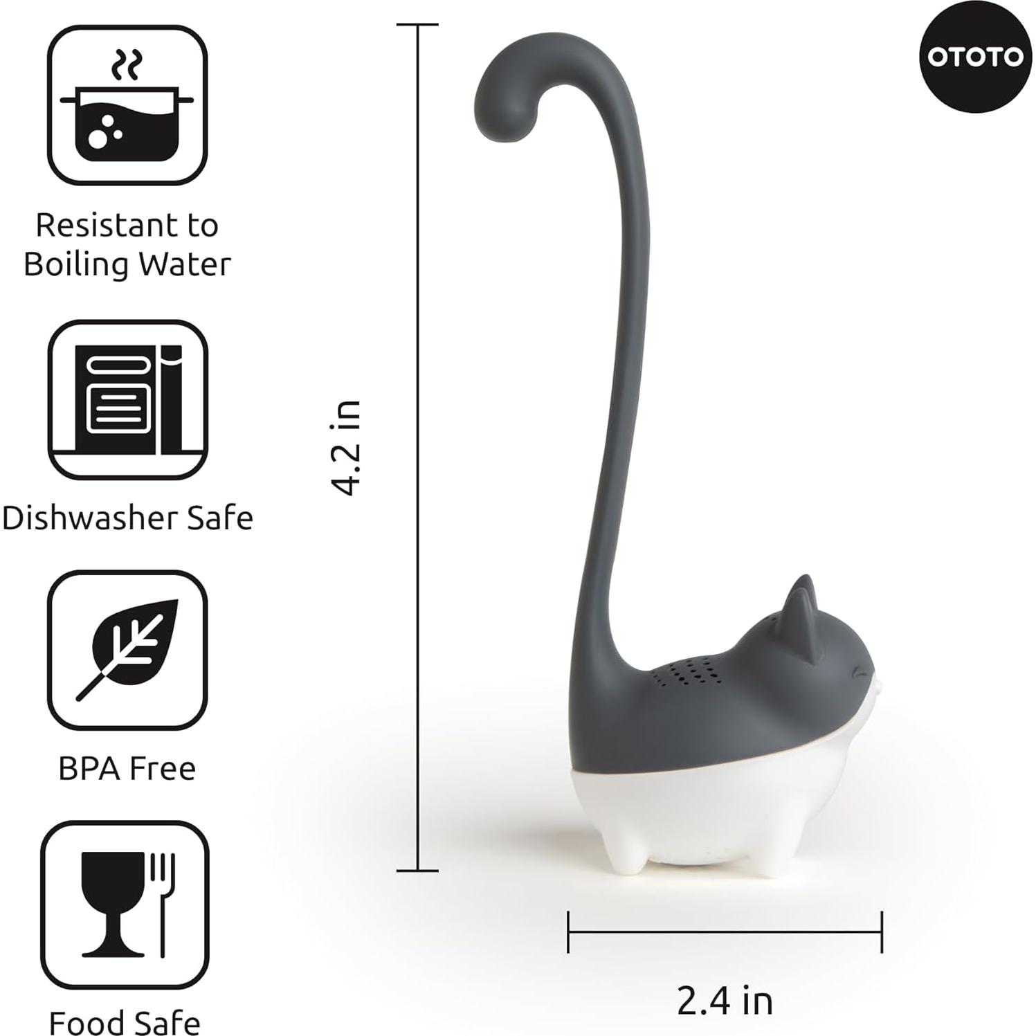 Infusor de Té de Silicona OTOTO Louie - Colador de Hojas Sueltas