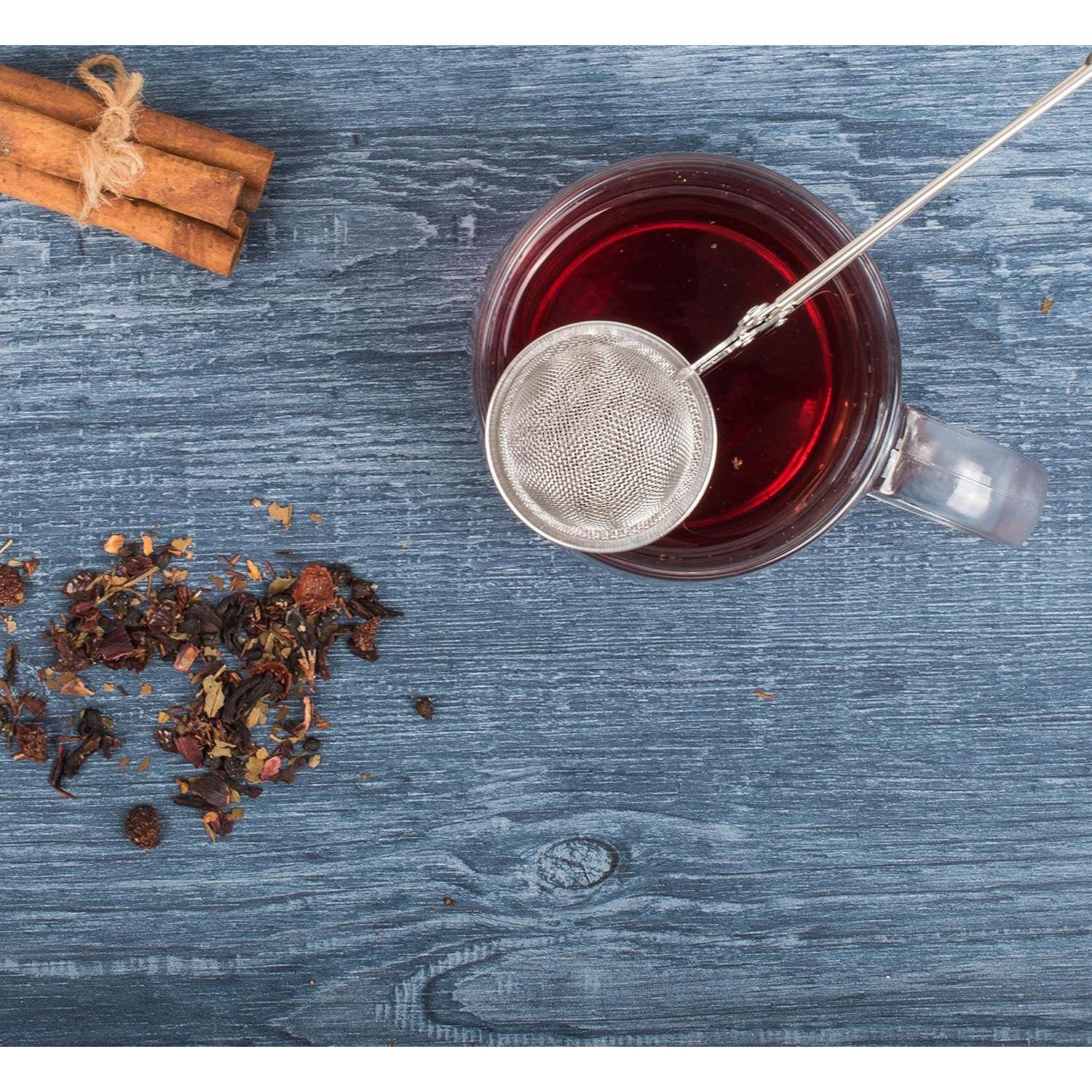 Infusor de Té HIC Kitchen Snap Ball Acero Inoxidable 15.24 cm