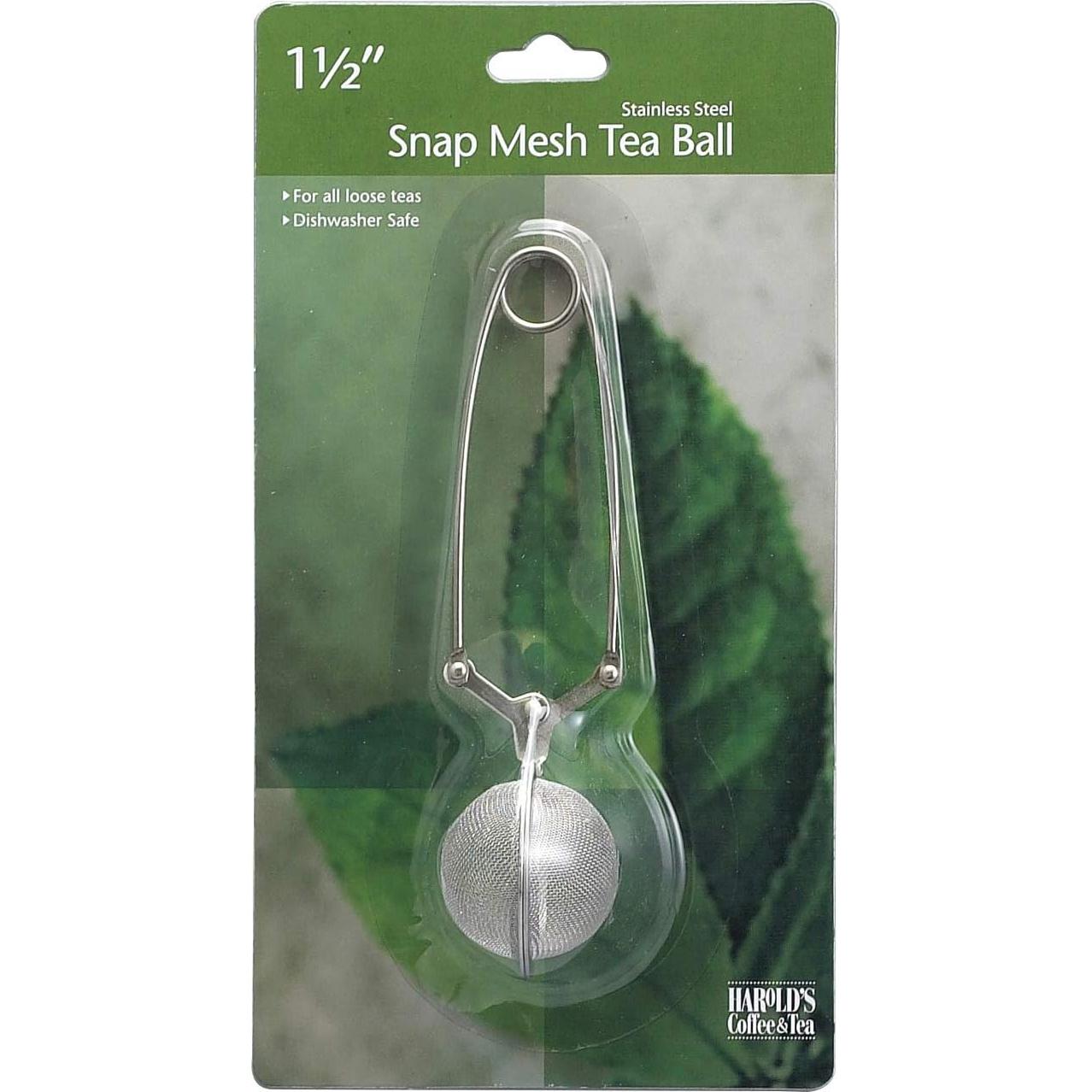 Infusor de Té HIC Kitchen Snap Ball Acero Inoxidable 15.24 cm