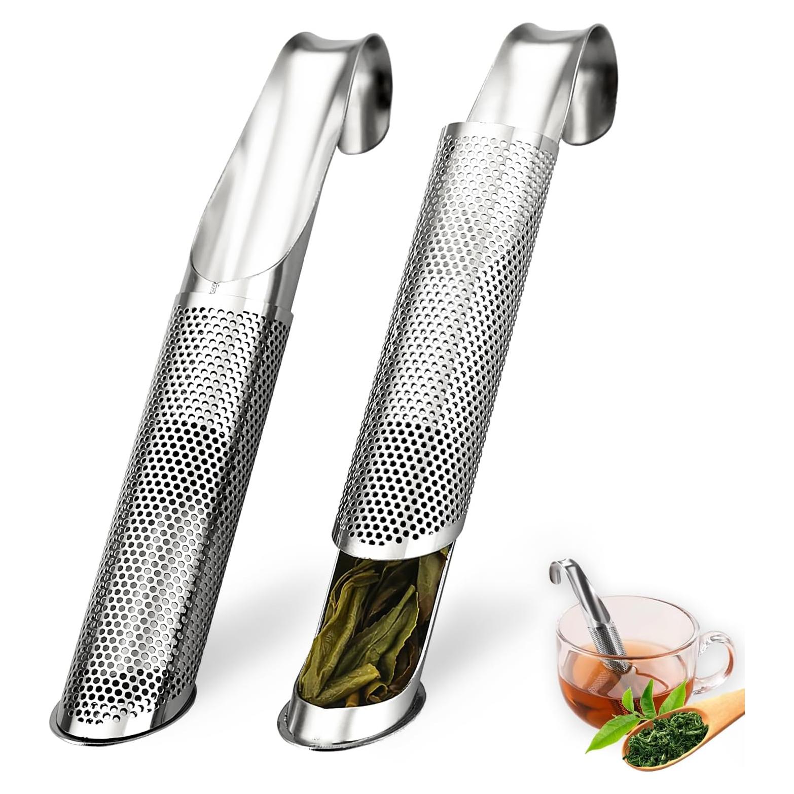 Paquete de 2 Infusores de Té YZRIZX de Acero Inoxidable
