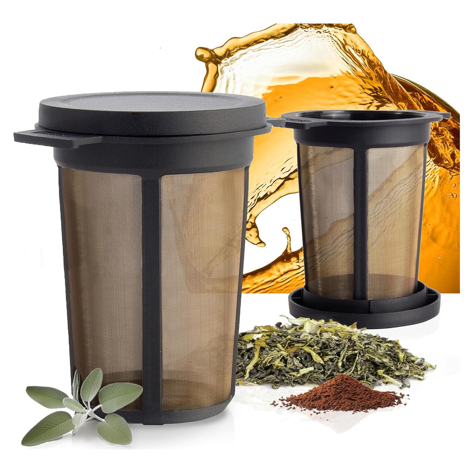 Canasta de Infusión de Café y Té Finum Grande Acero Inoxidable