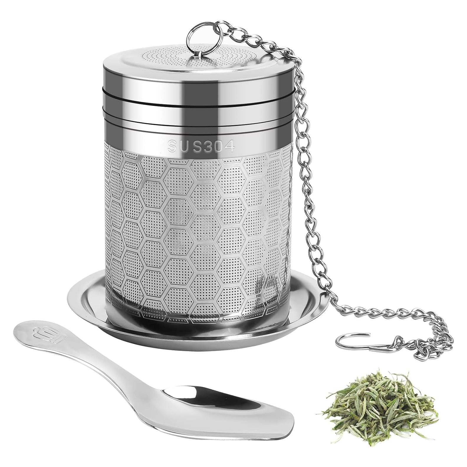 Infusor de Té Grande Numola de Acero Inoxidable 304