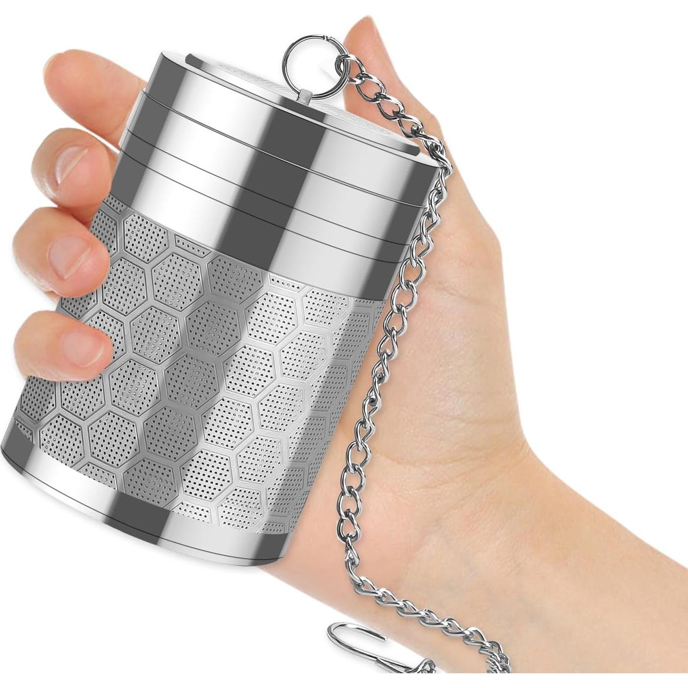 Infusor de Té Grande Numola de Acero Inoxidable 304