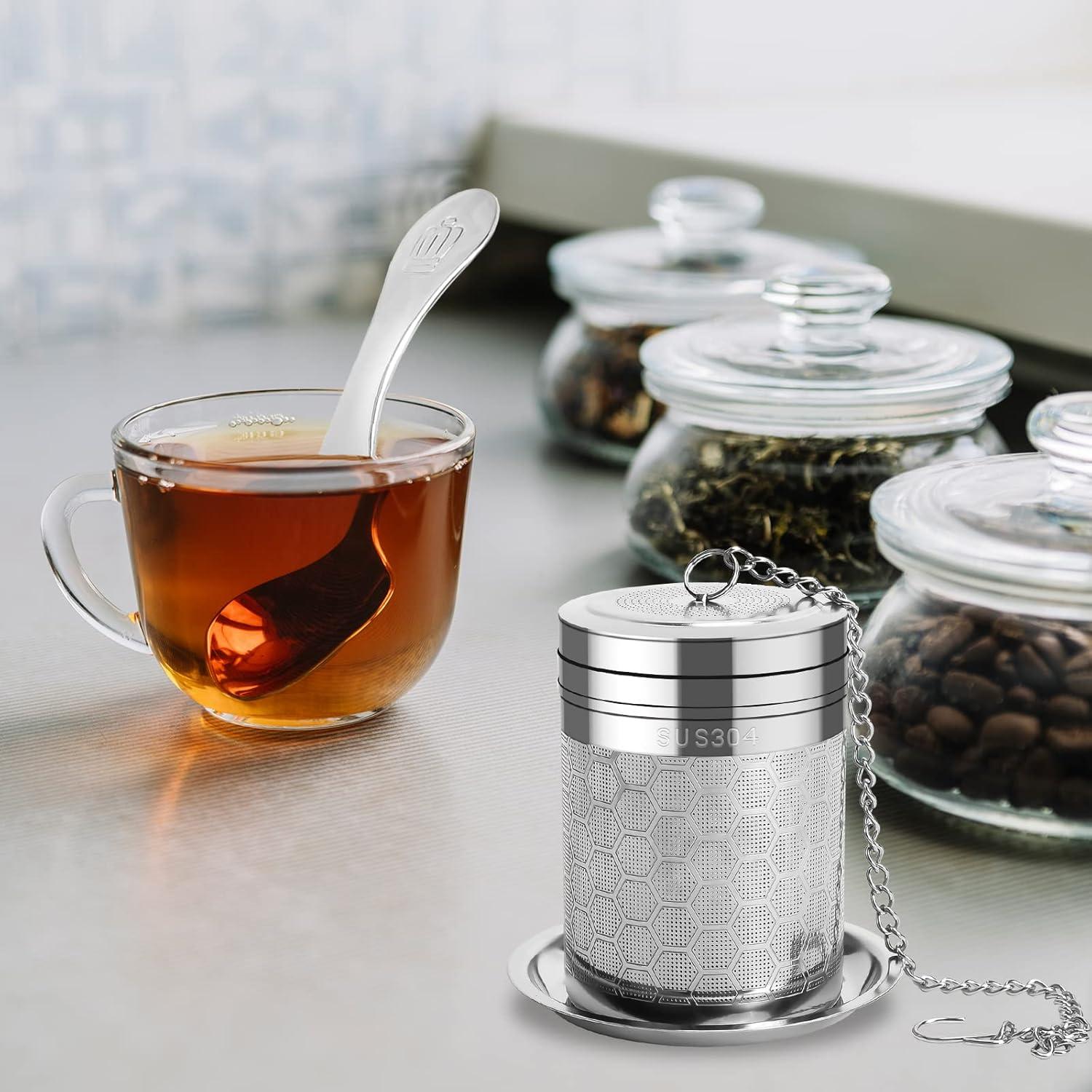 Infusor de Té Grande Numola de Acero Inoxidable 304