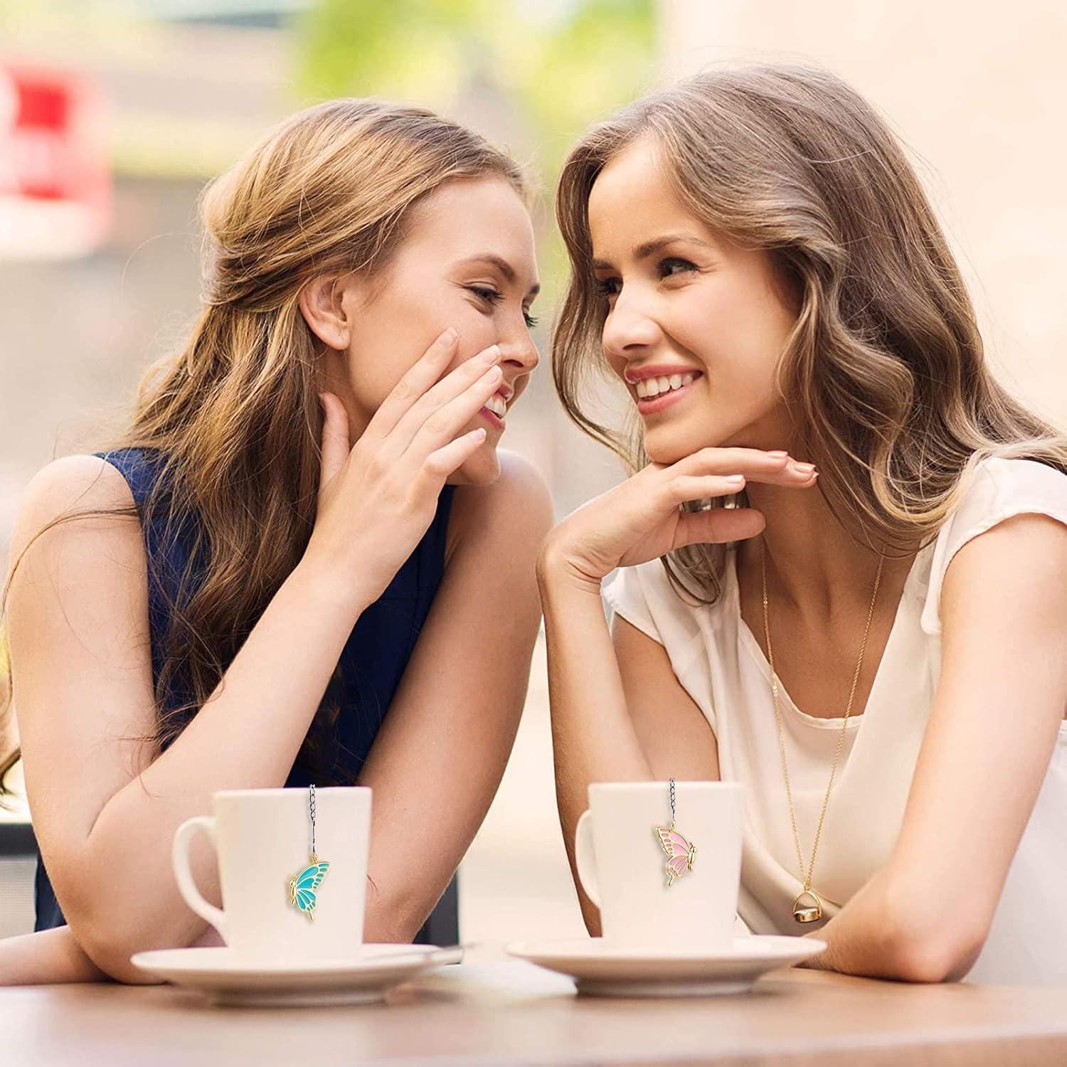 Set 2 Infusores de Té NSTaygate con Encanto Mariposa 4.5cm