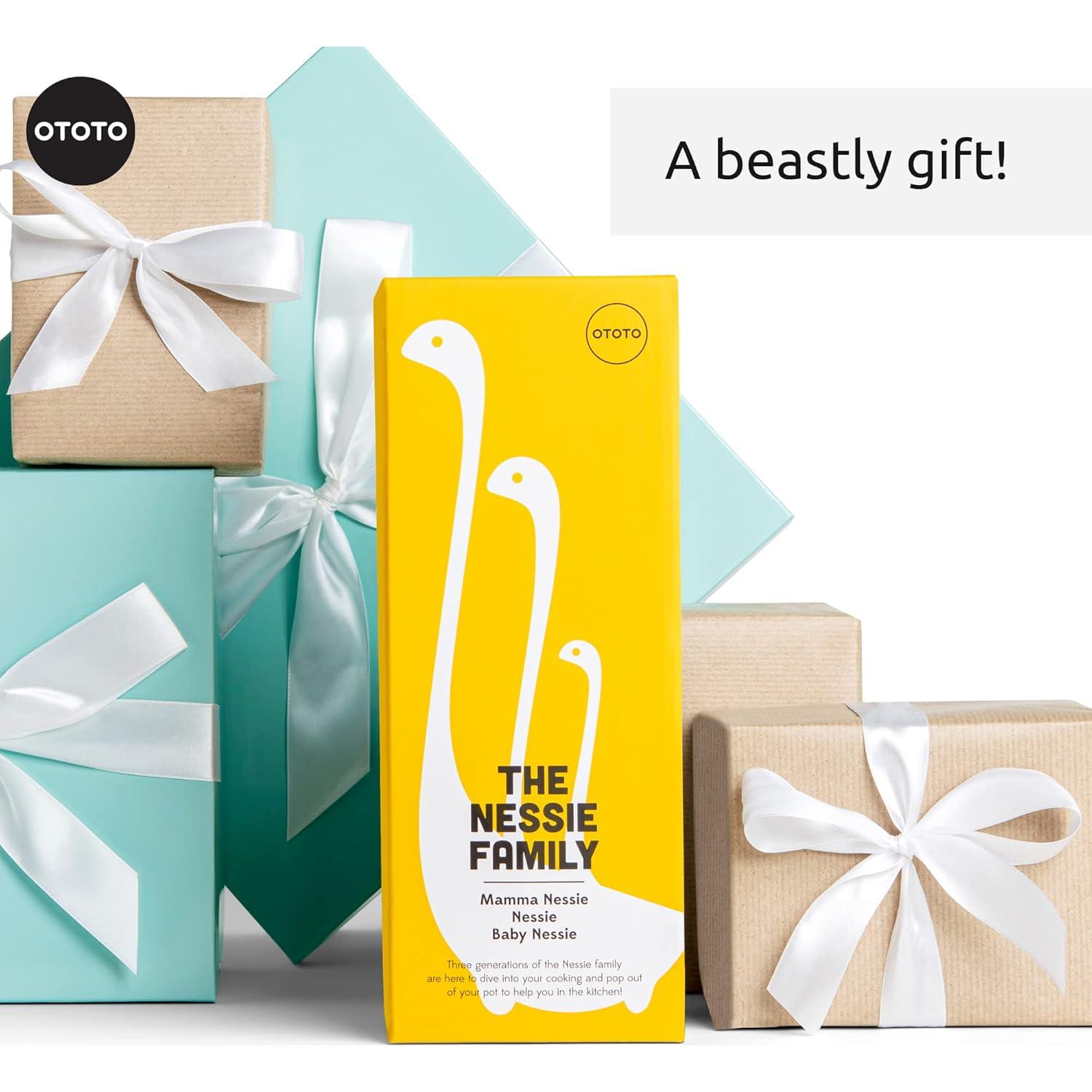 Set de Cocina Nessie OTOTO - 3 Piezas: Cucharón, Colador, Infusor