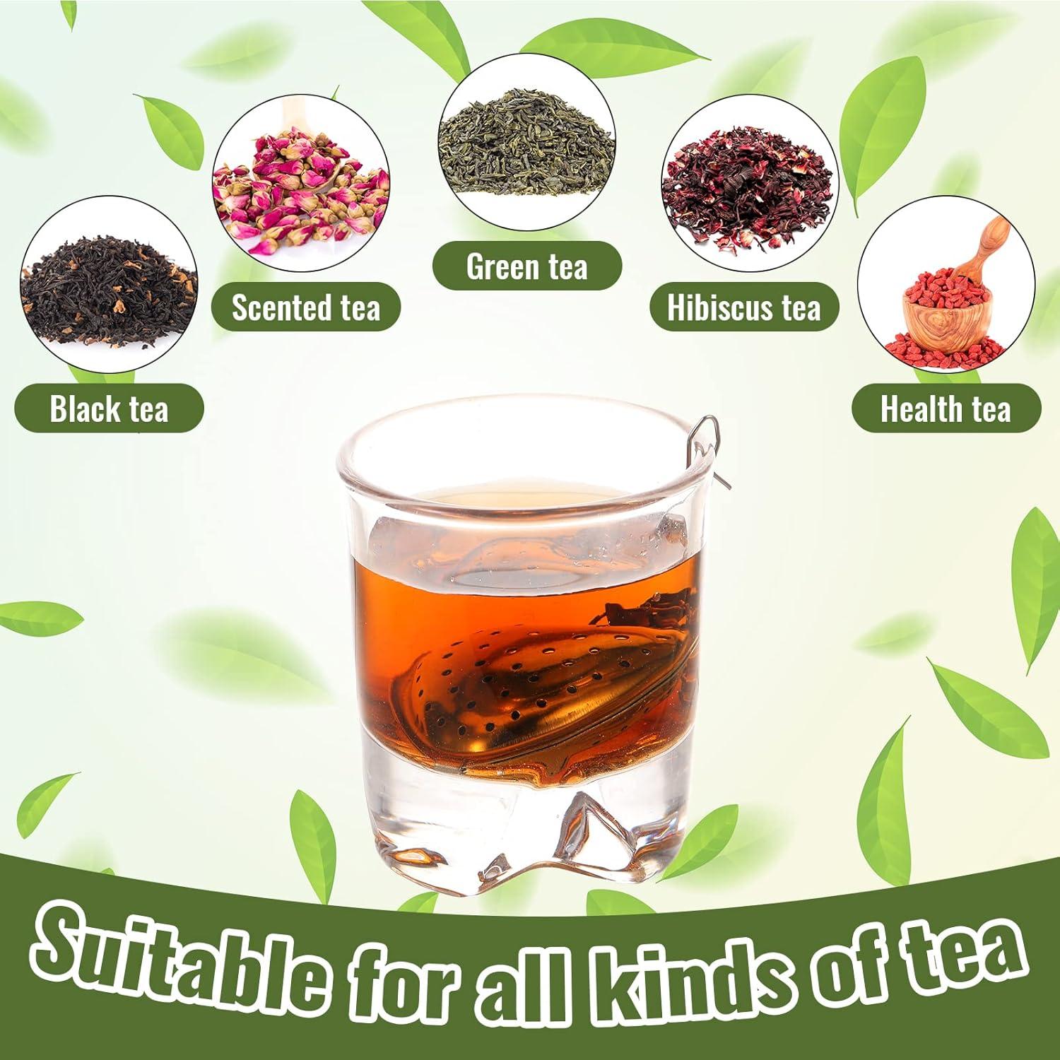 Colador de Té de Acero Inoxidable Sumind - 100 Pcs Corazón