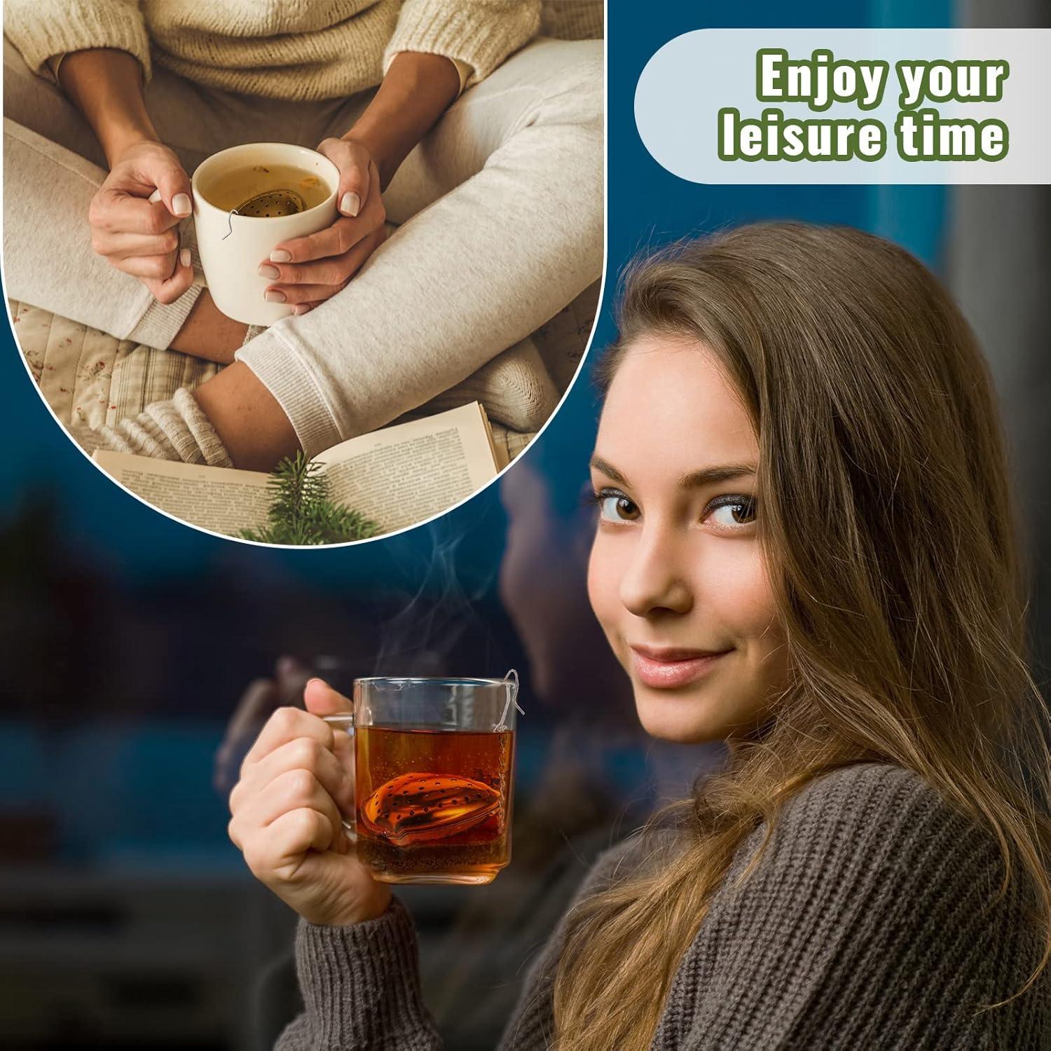 Colador de Té de Acero Inoxidable Sumind - 100 Pcs Corazón