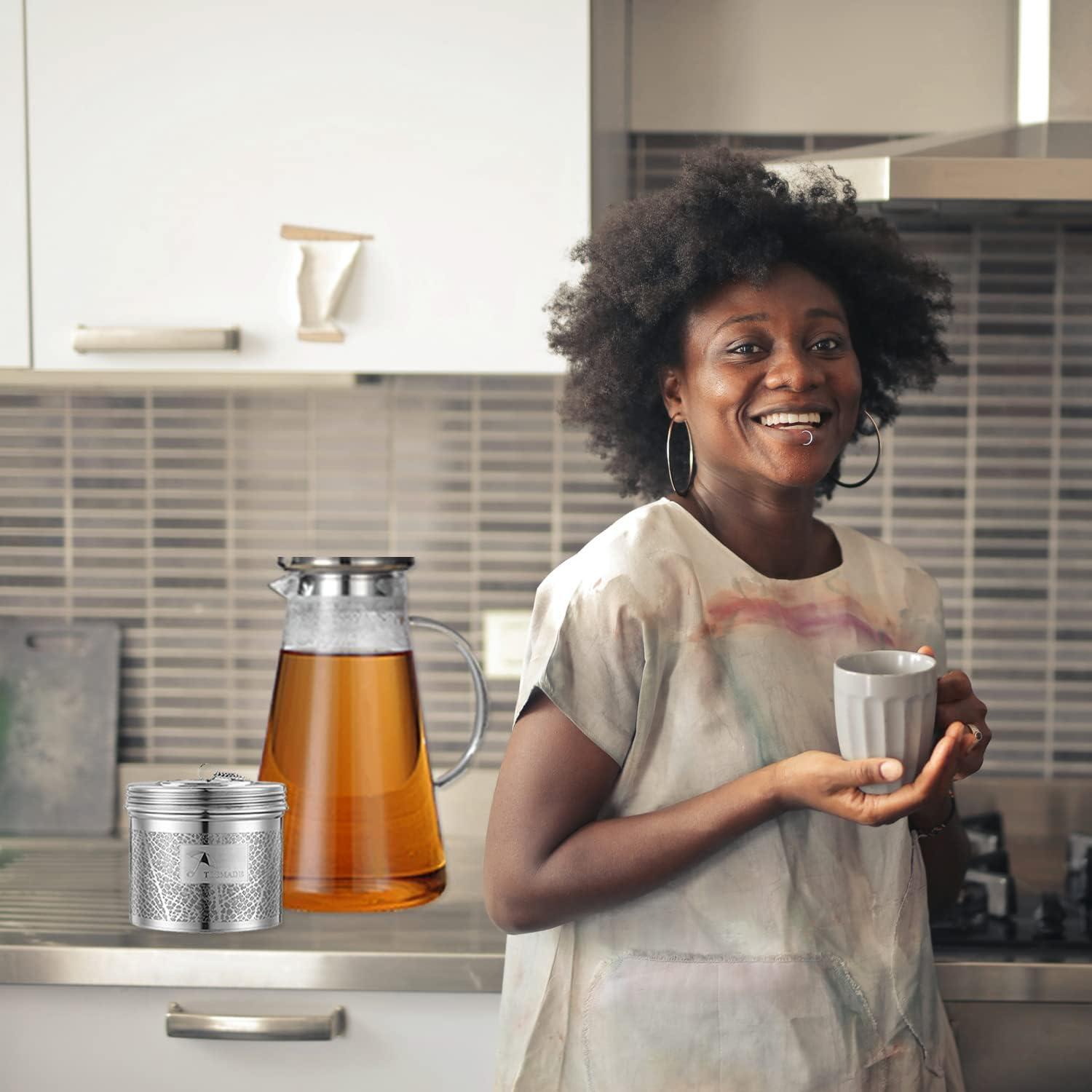Infusor de Té Grande TEEMADE Acero Inoxidable 304 8.1cm
