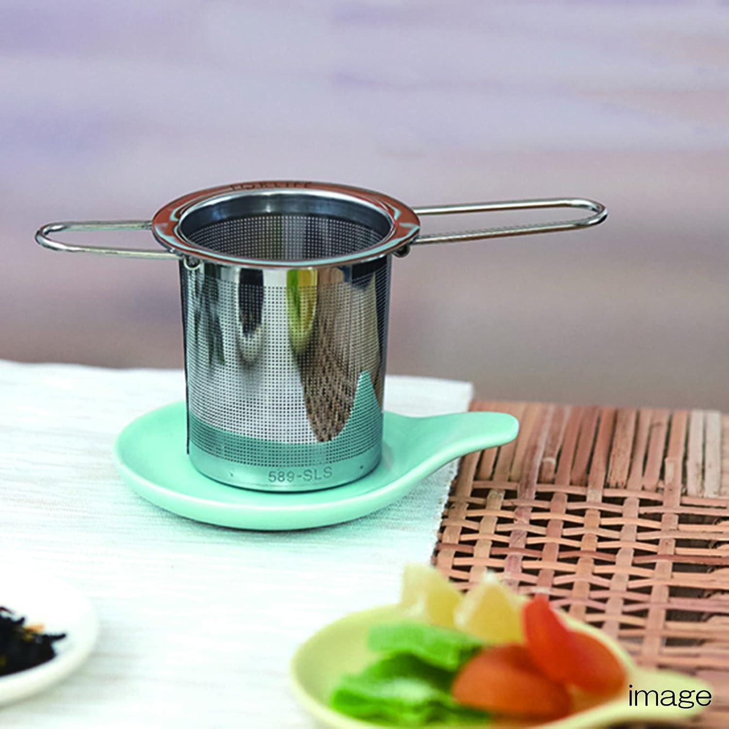 Infusor de Té Plegable Acero Inoxidable FORLIFE con Estuche
