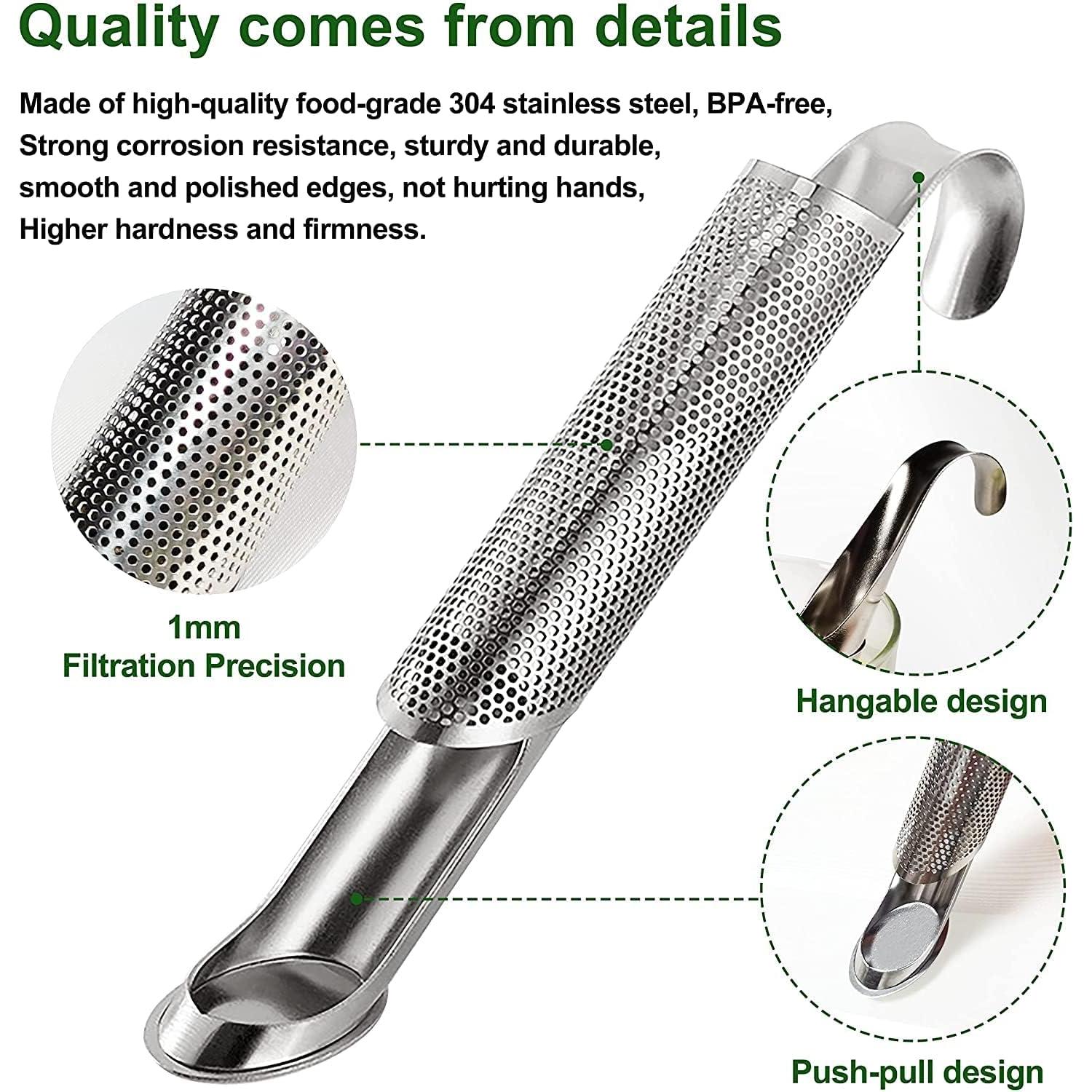 Filtro de Té Acero Inoxidable Shelling Home 2 Piezas