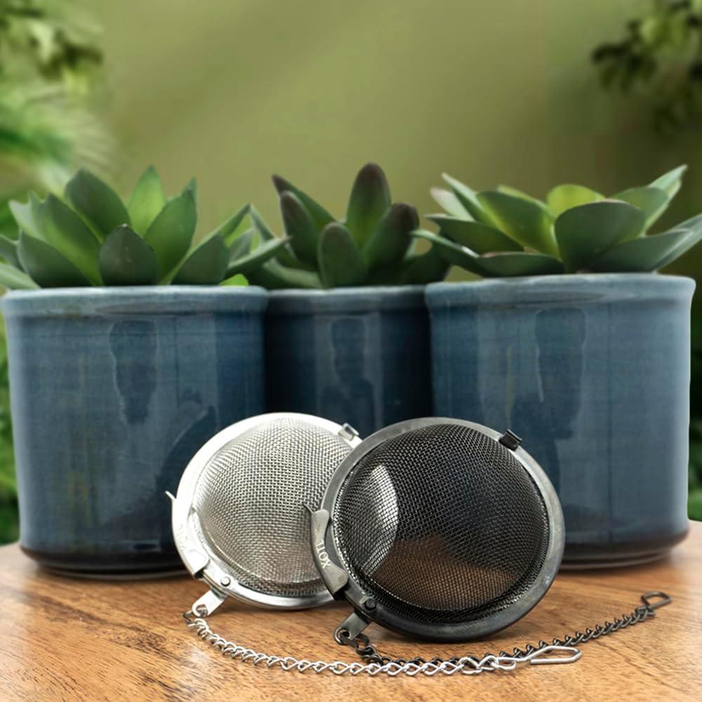 Infusor de Té XOTL de Acero Inoxidable 5.6 cm - 2 Pcs