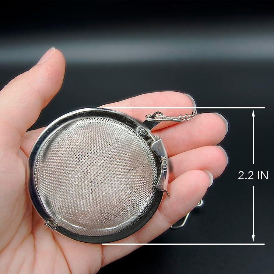 Infusor de Té XOTL de Acero Inoxidable 5.6 cm - 2 Pcs