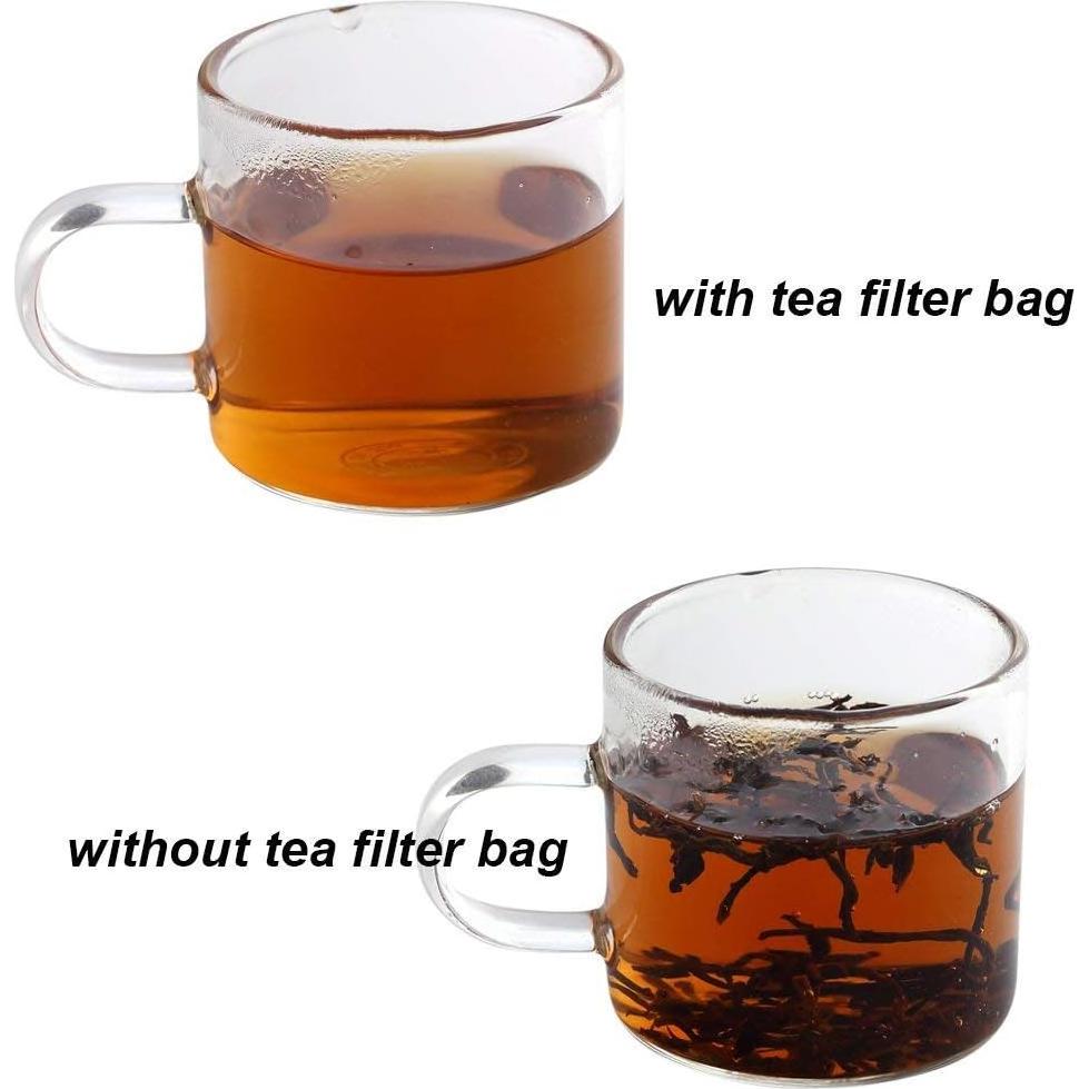 Paquete de 400 Bolsas de Filtro de Té BEFORYOU 17.78x22.86cm