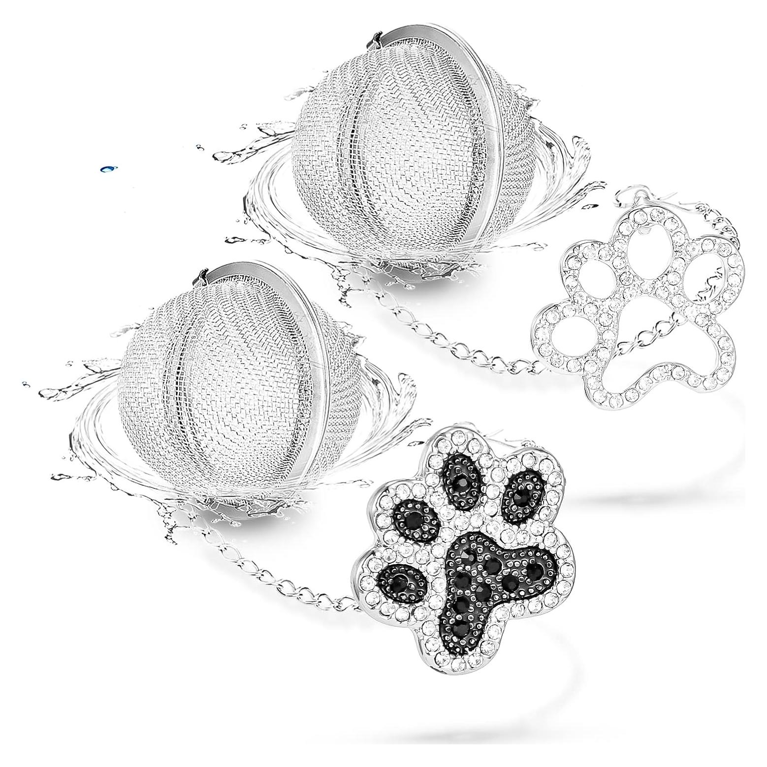 Infusor de Té Suelto NSTaygate 2pcs Acero Inoxidable 4.5cm