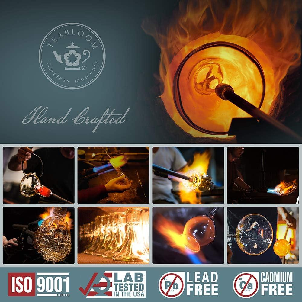 Hacedor de Té Teabloom Palais Pour con Jarra de Vidrio 1.18L